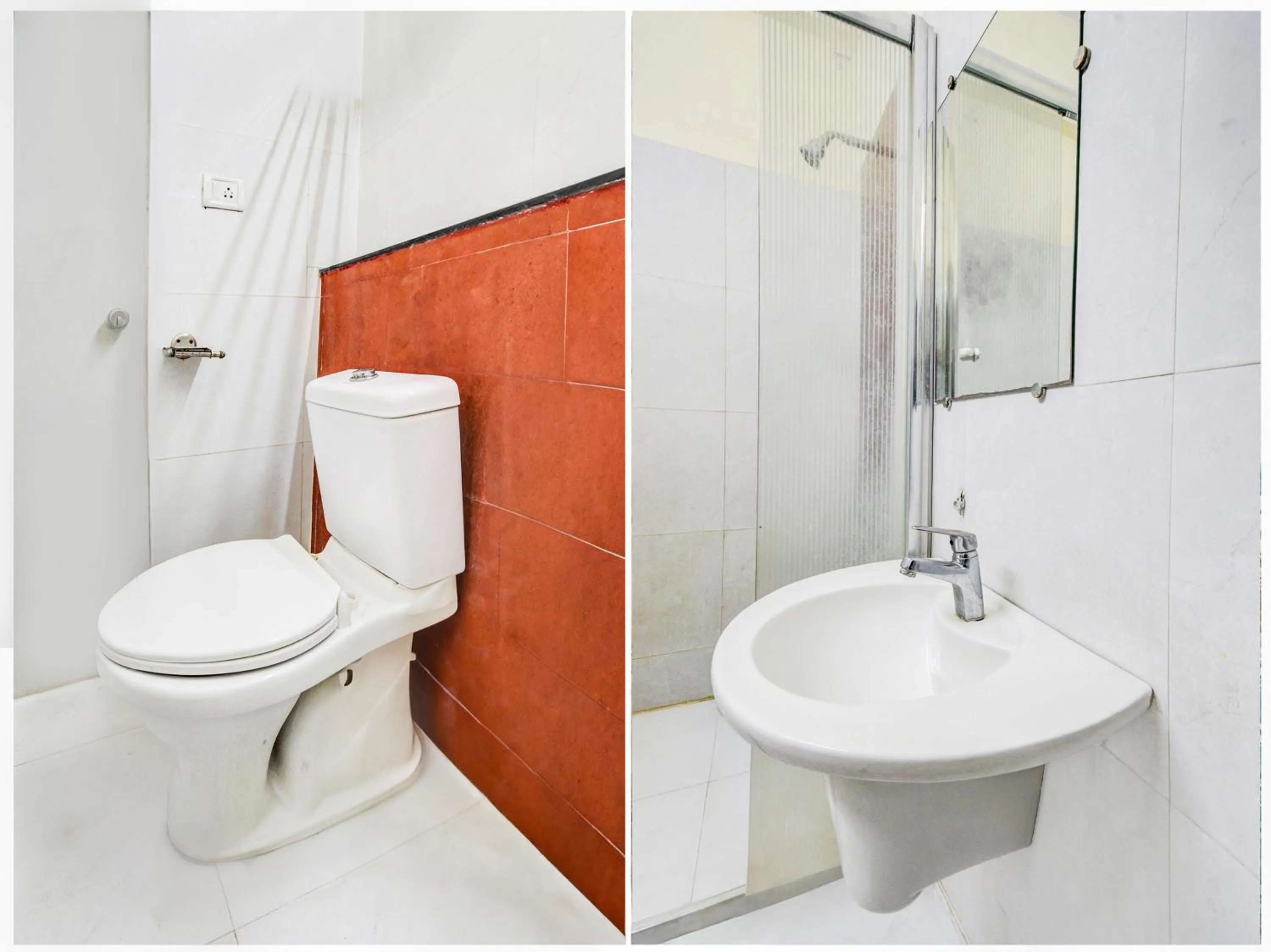 Bathroom in Super Townhouse Red Hills Lakdikapul Formerly Sitara Grand