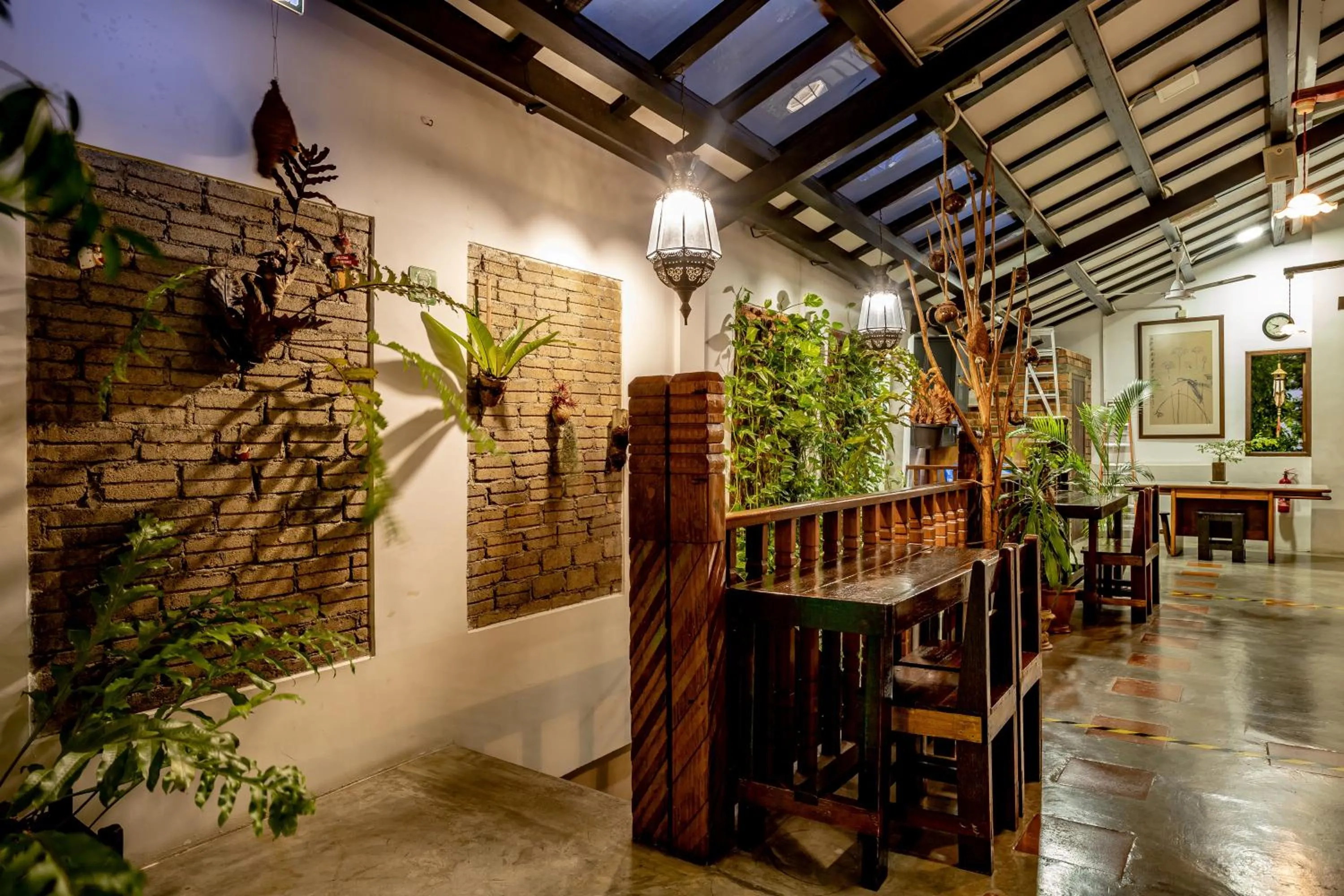 Seating area in Palm Mansion Boutique Suites