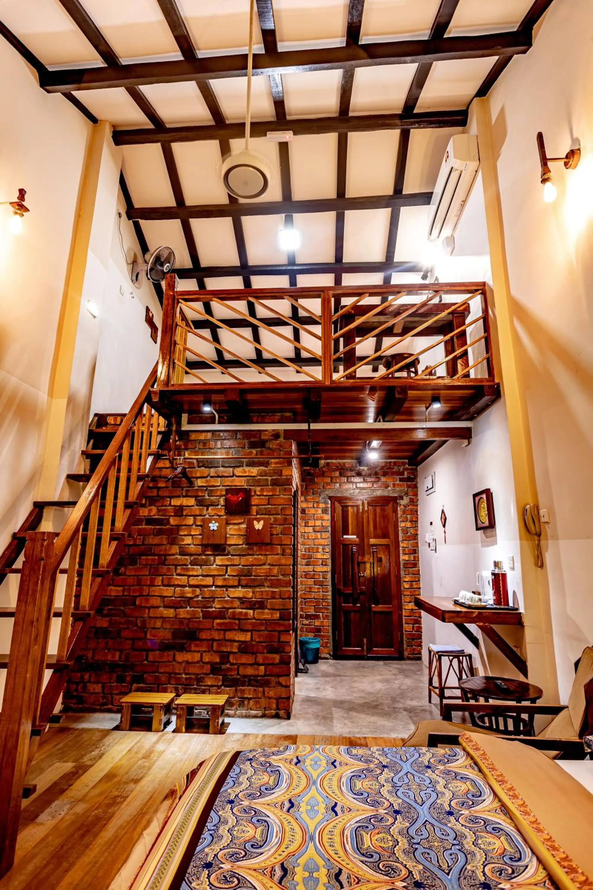 Living room in Palm Mansion Boutique Suites