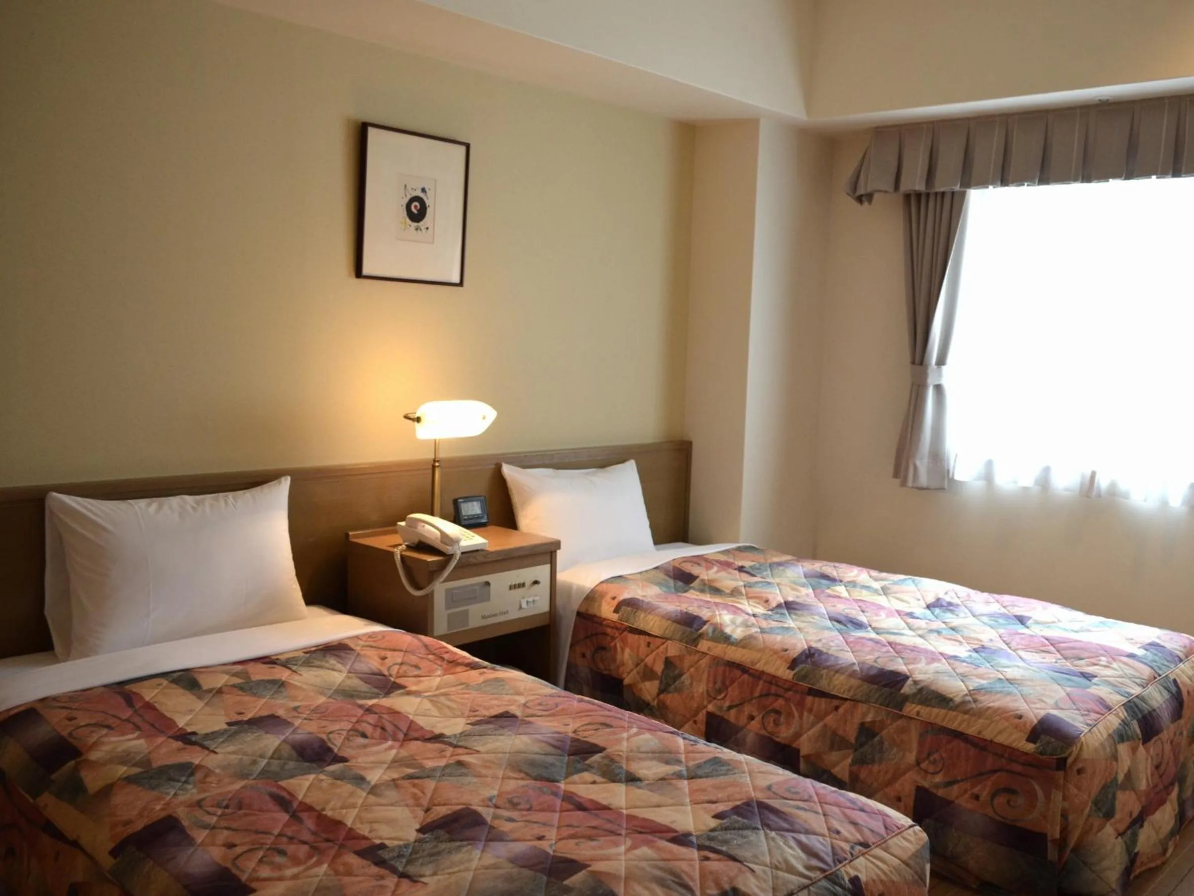 Bed in Yokohama Mandarin Hotel