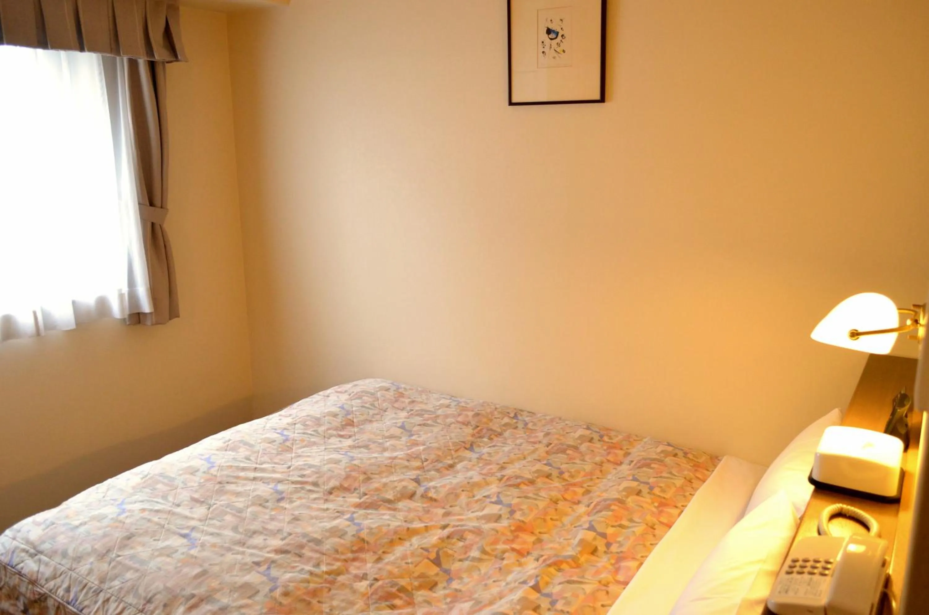 Bed in Yokohama Mandarin Hotel