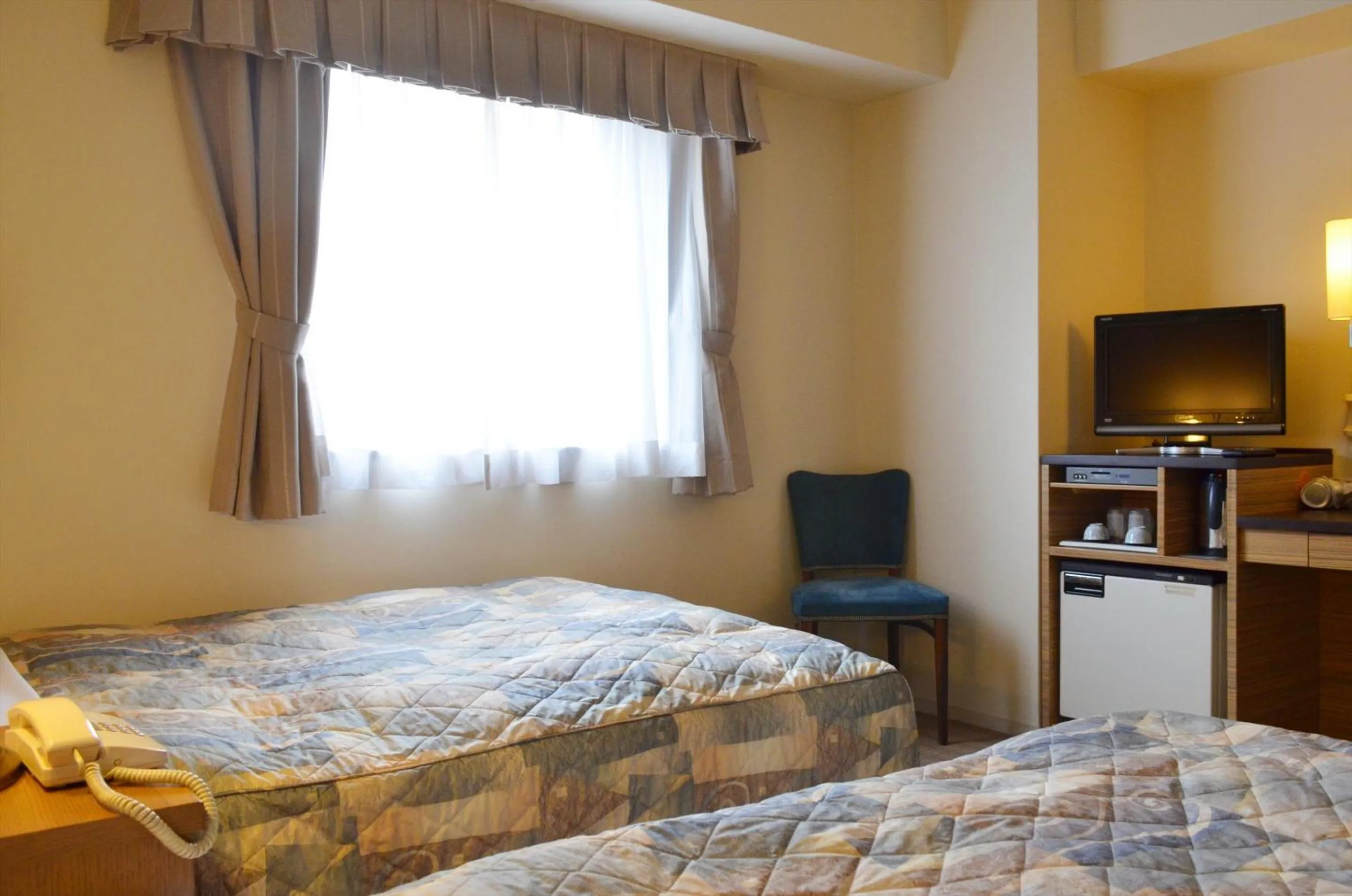 Bed in Yokohama Mandarin Hotel