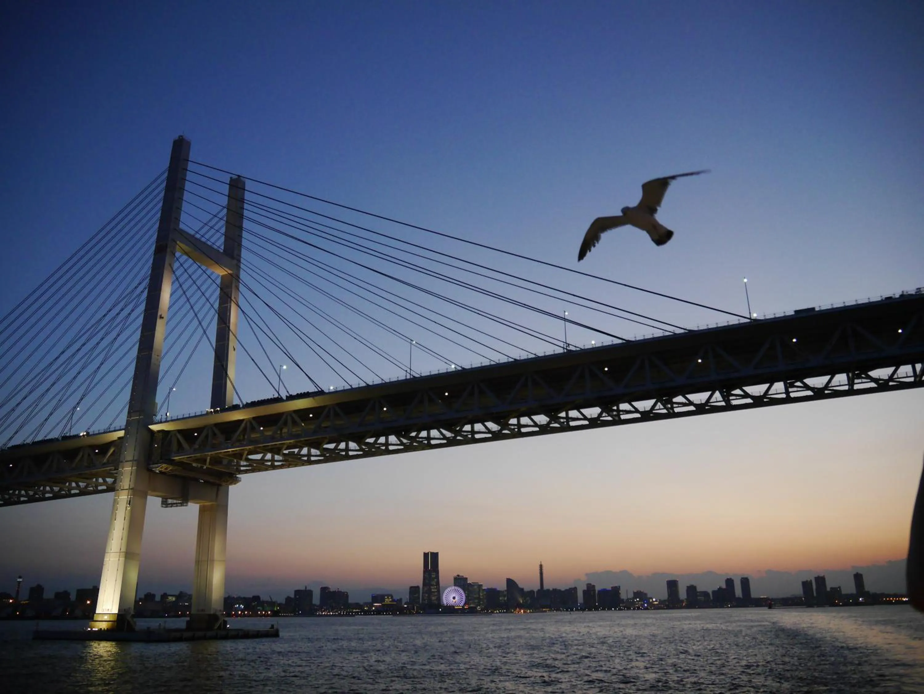 Nearby landmark in Yokohama Mandarin Hotel