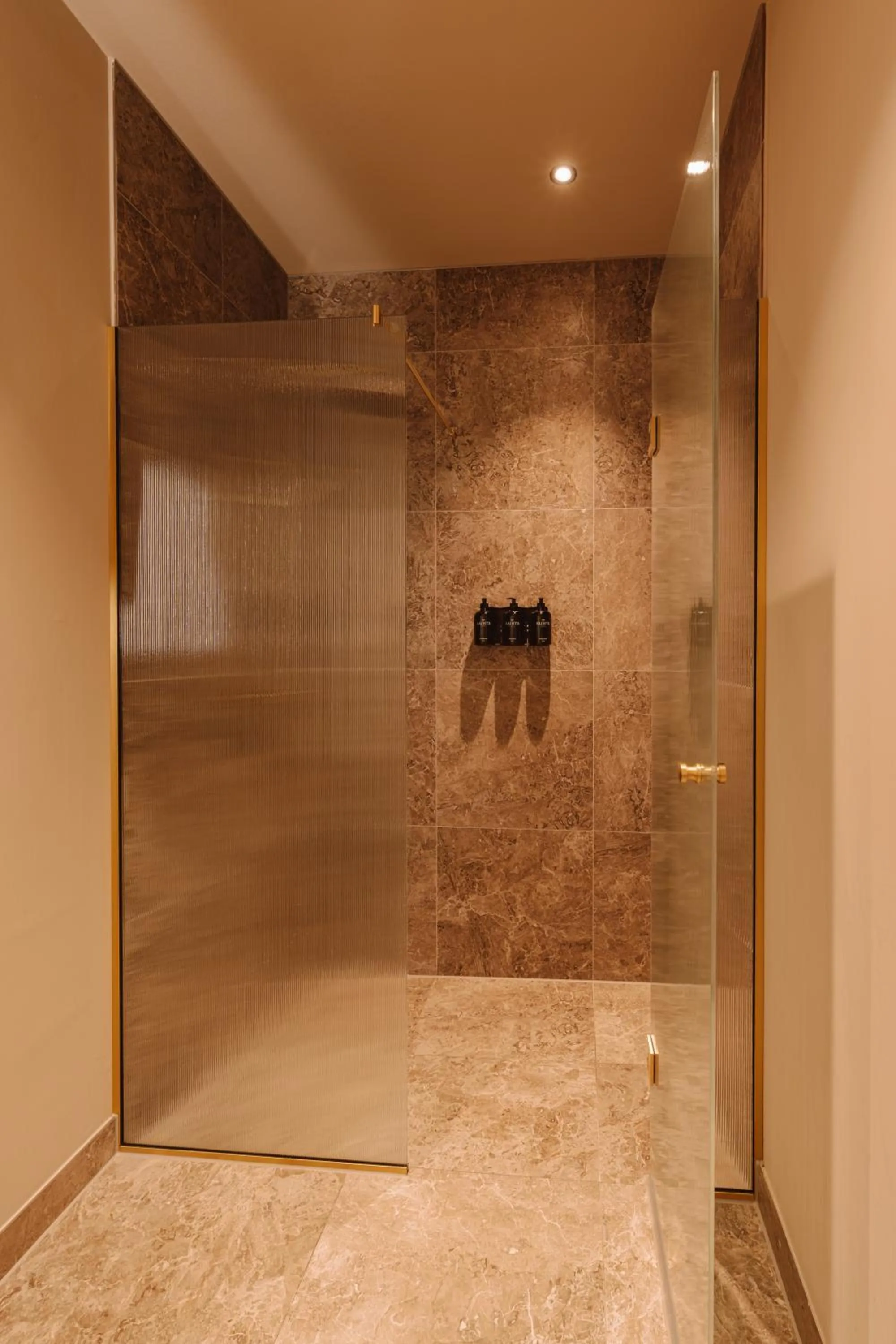 Shower in The Saints Hotel