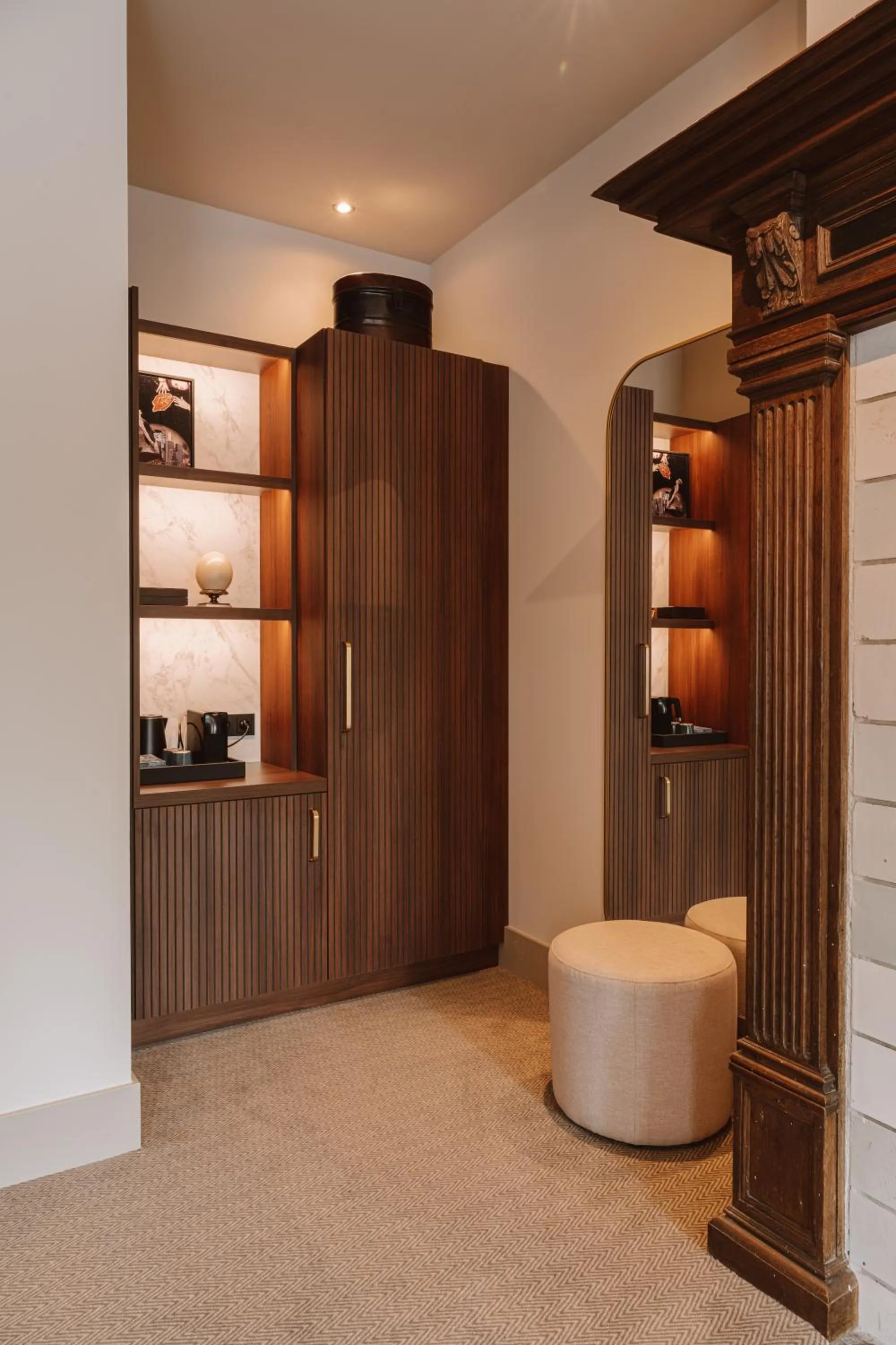 wardrobe in The Saints Hotel