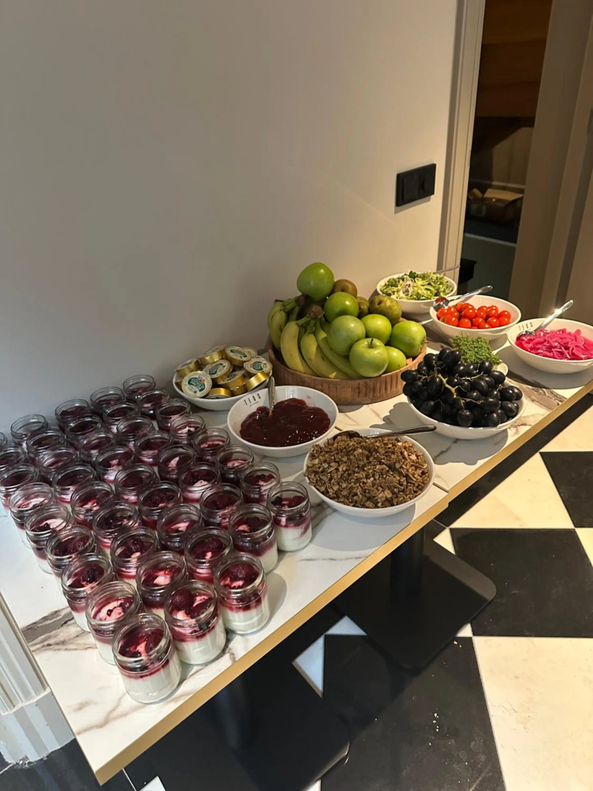 Food and drinks in The Saints Hotel