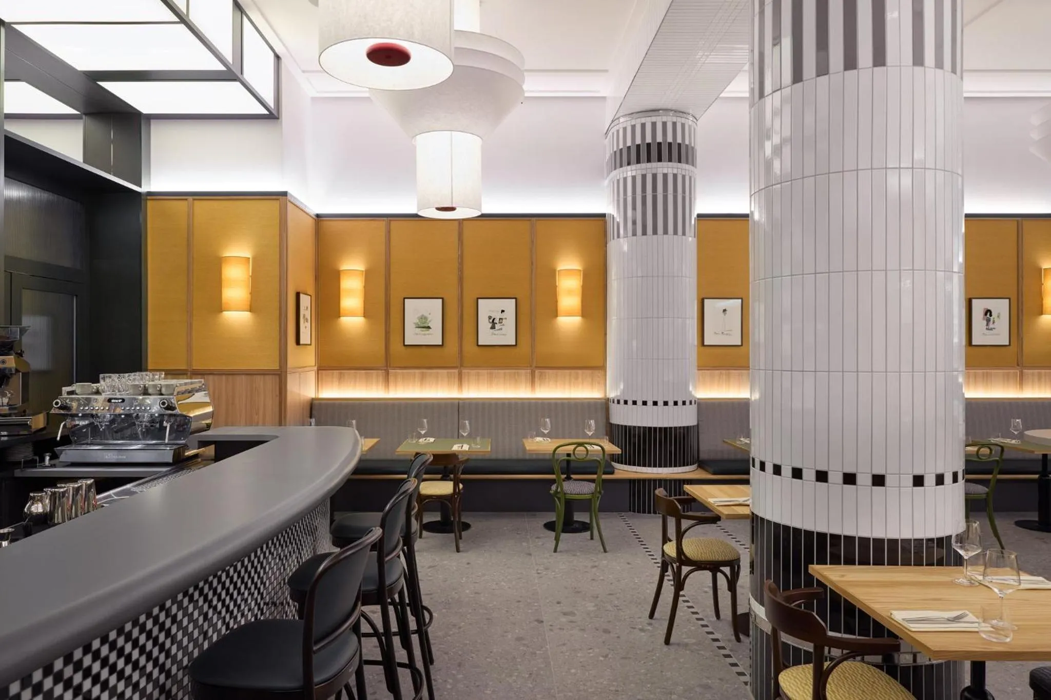 Restaurant/places to eat in Kimpton Main Frankfurt by IHG