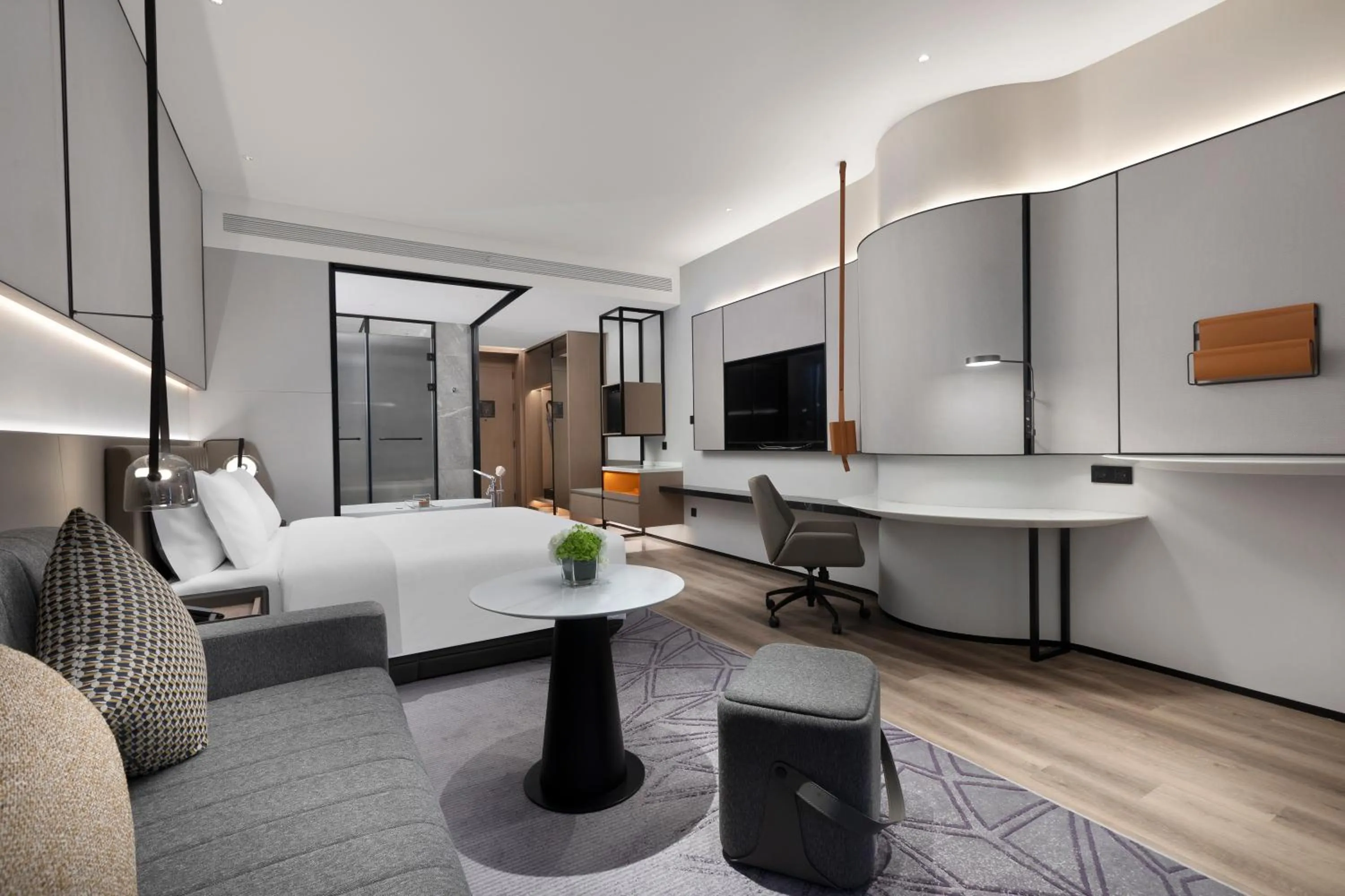 Photo of the whole room in Crowne Plaza Taizhou City Center by IHG