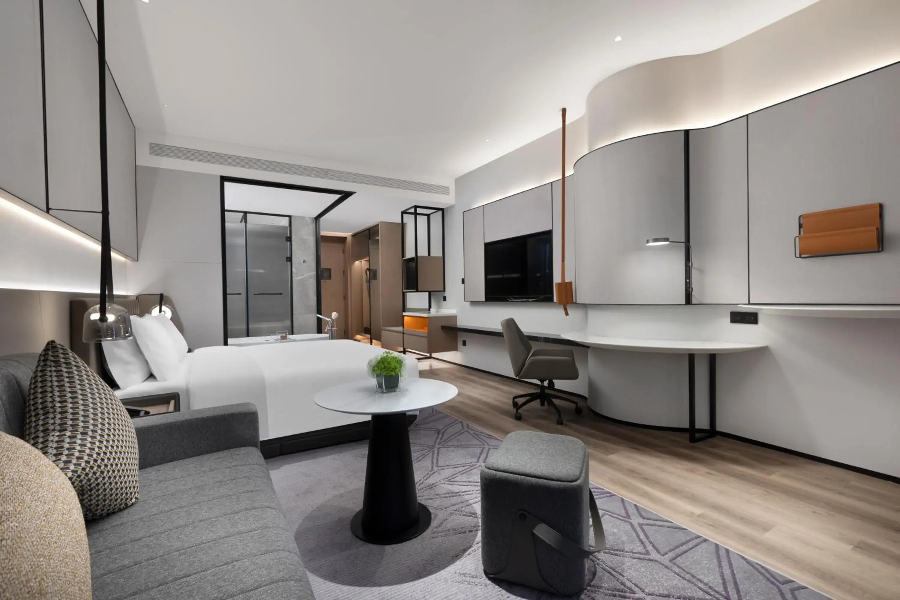 Premium King Room in Crowne Plaza Taizhou City Center by IHG Premium King Room in Crowne Plaza Taizhou City Center by IHG