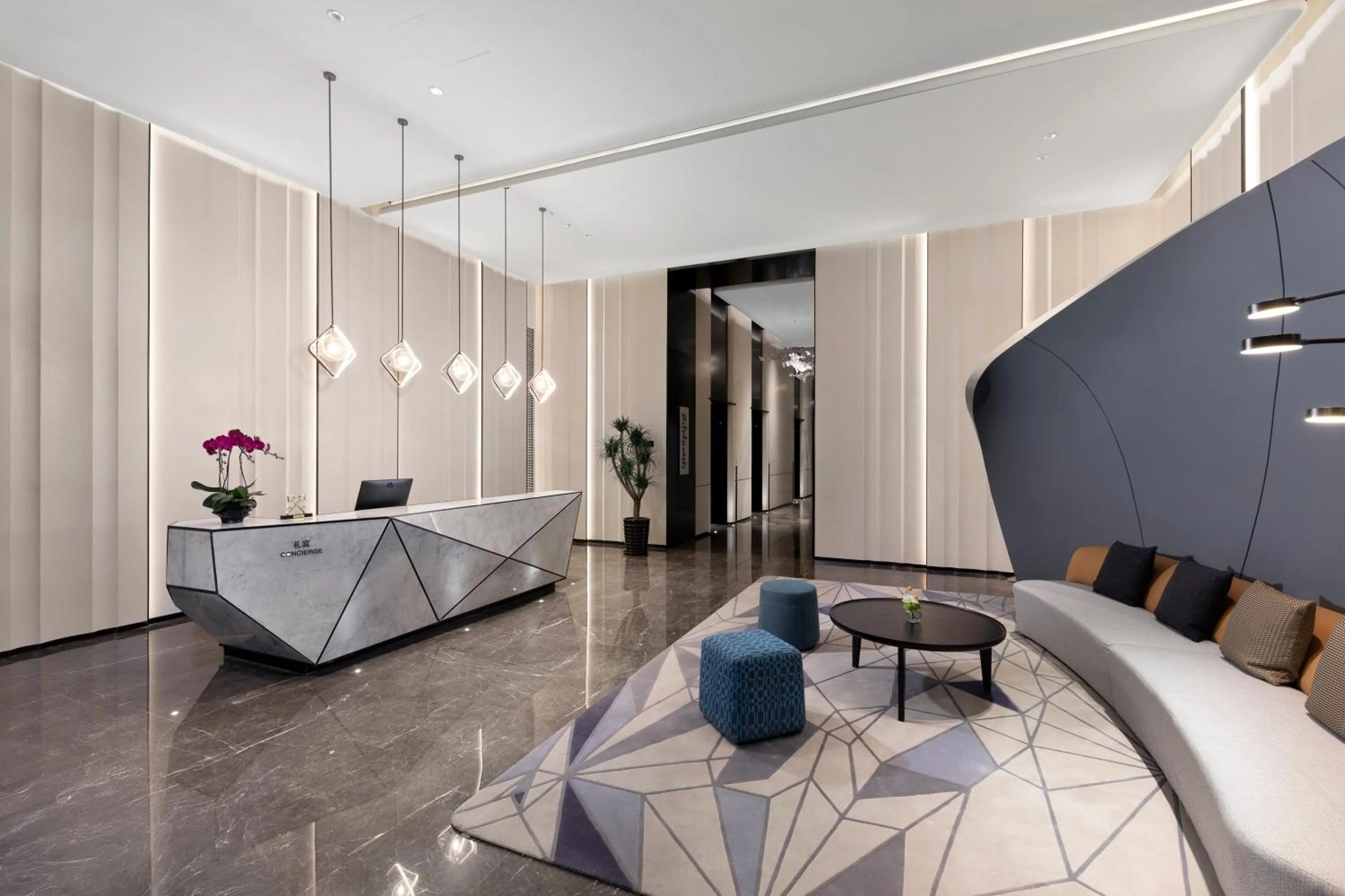 Property building in Crowne Plaza Taizhou City Center by IHG