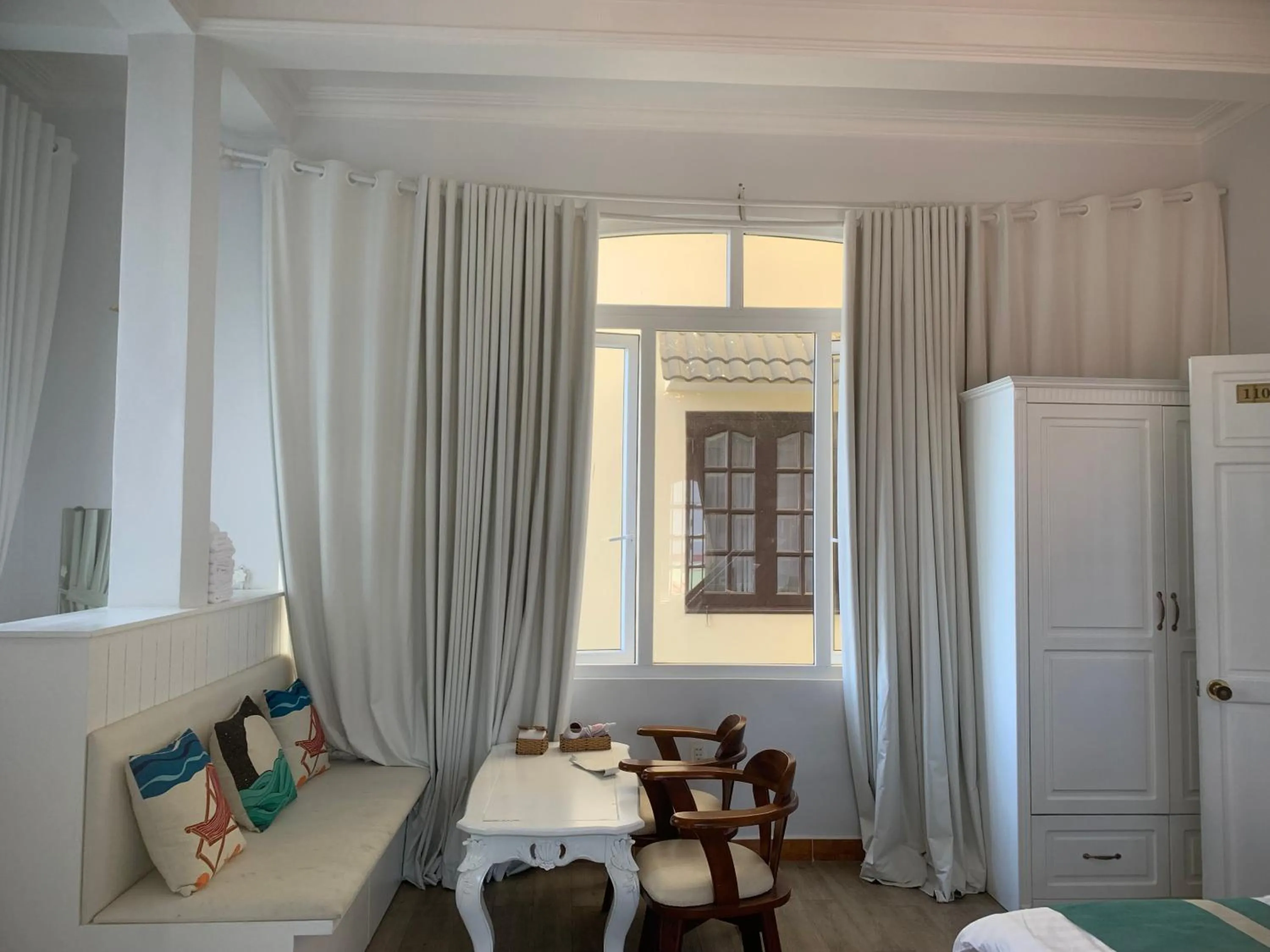 Bedroom in Le Petit Paris Dalat Hotel