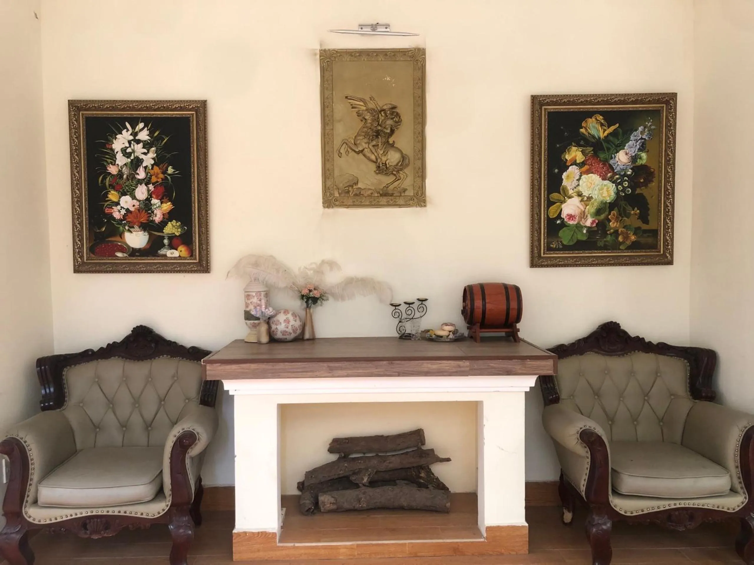 Garden in Le Petit Paris Dalat Hotel