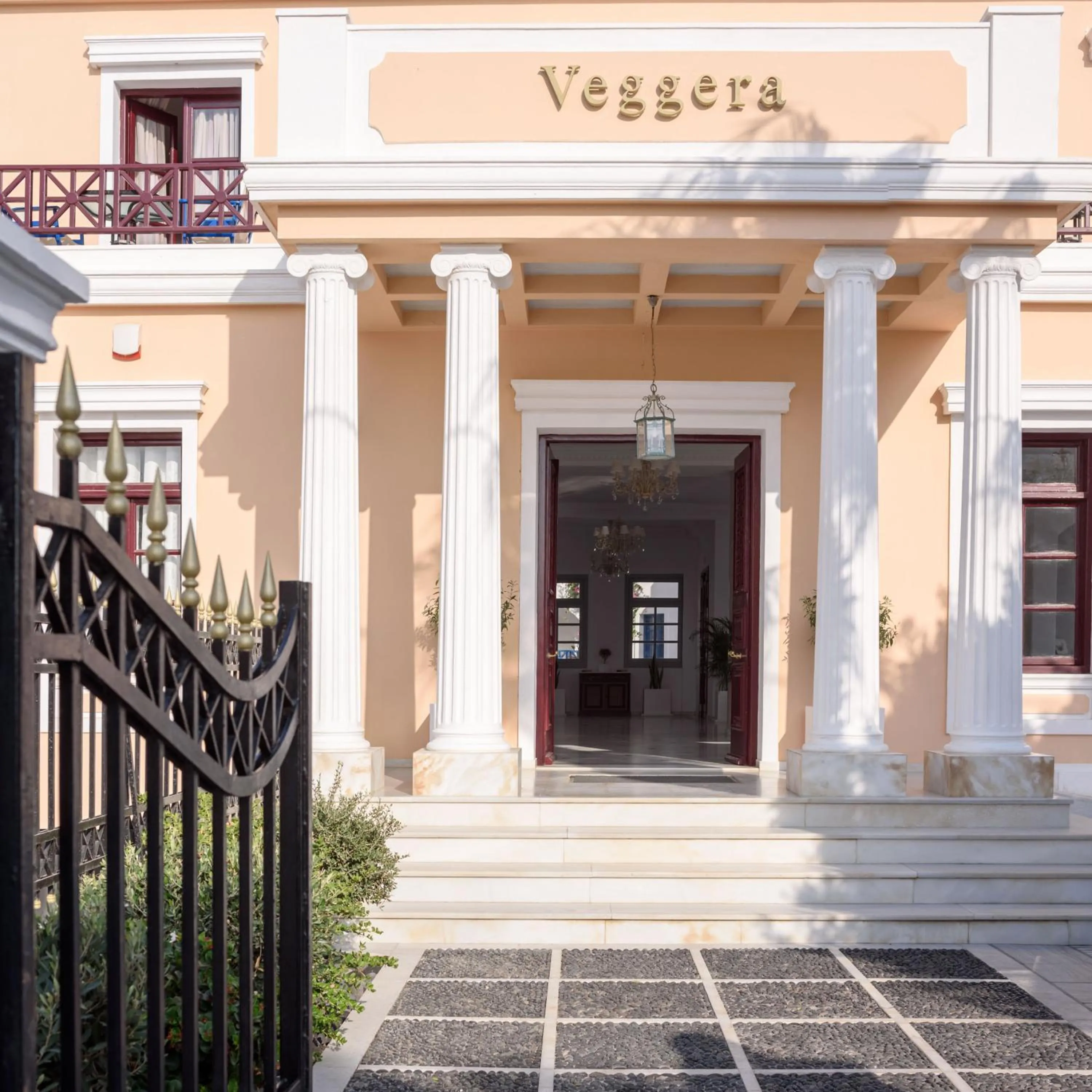 Facade/entrance in Veggera Beach Hotel