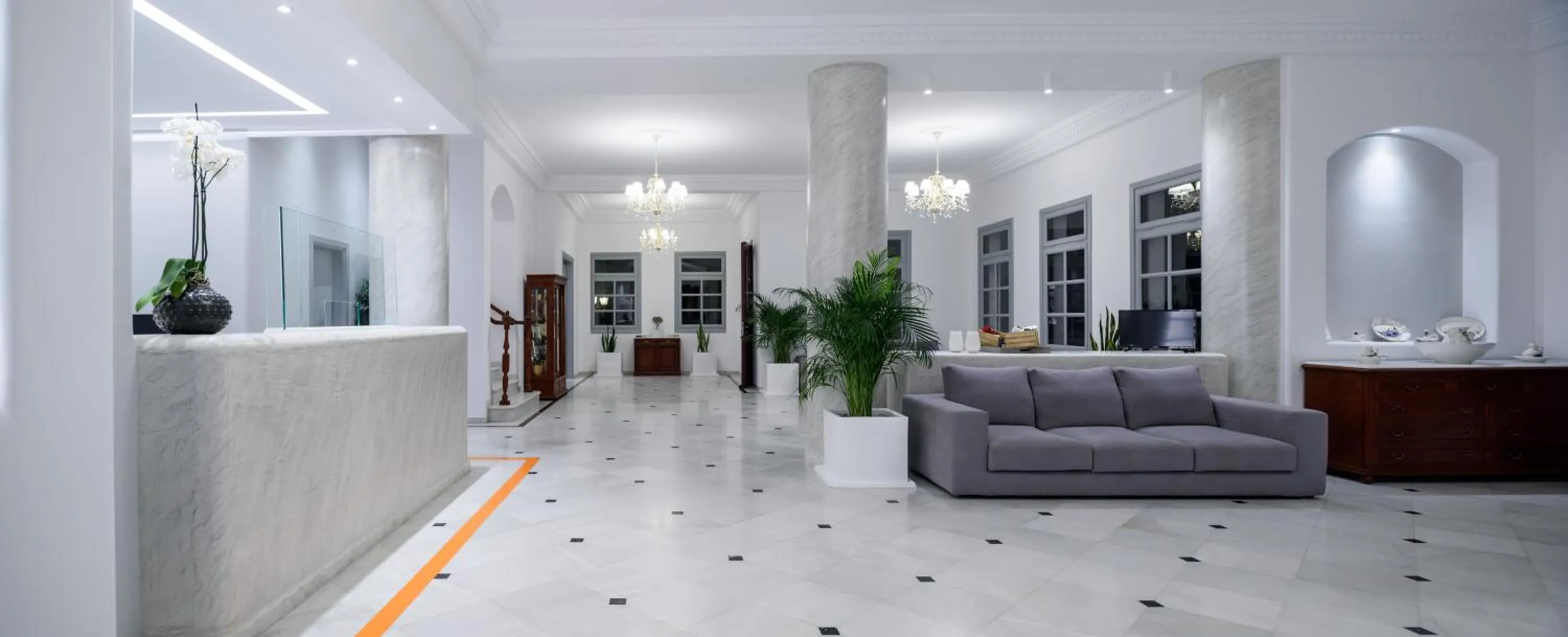 Lobby or reception in Veggera Beach Hotel