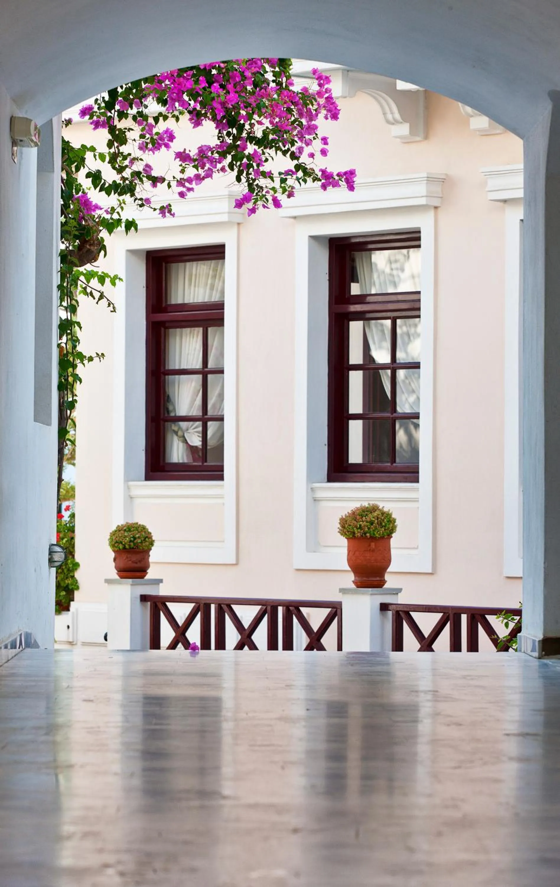 Facade/entrance in Veggera Beach Hotel
