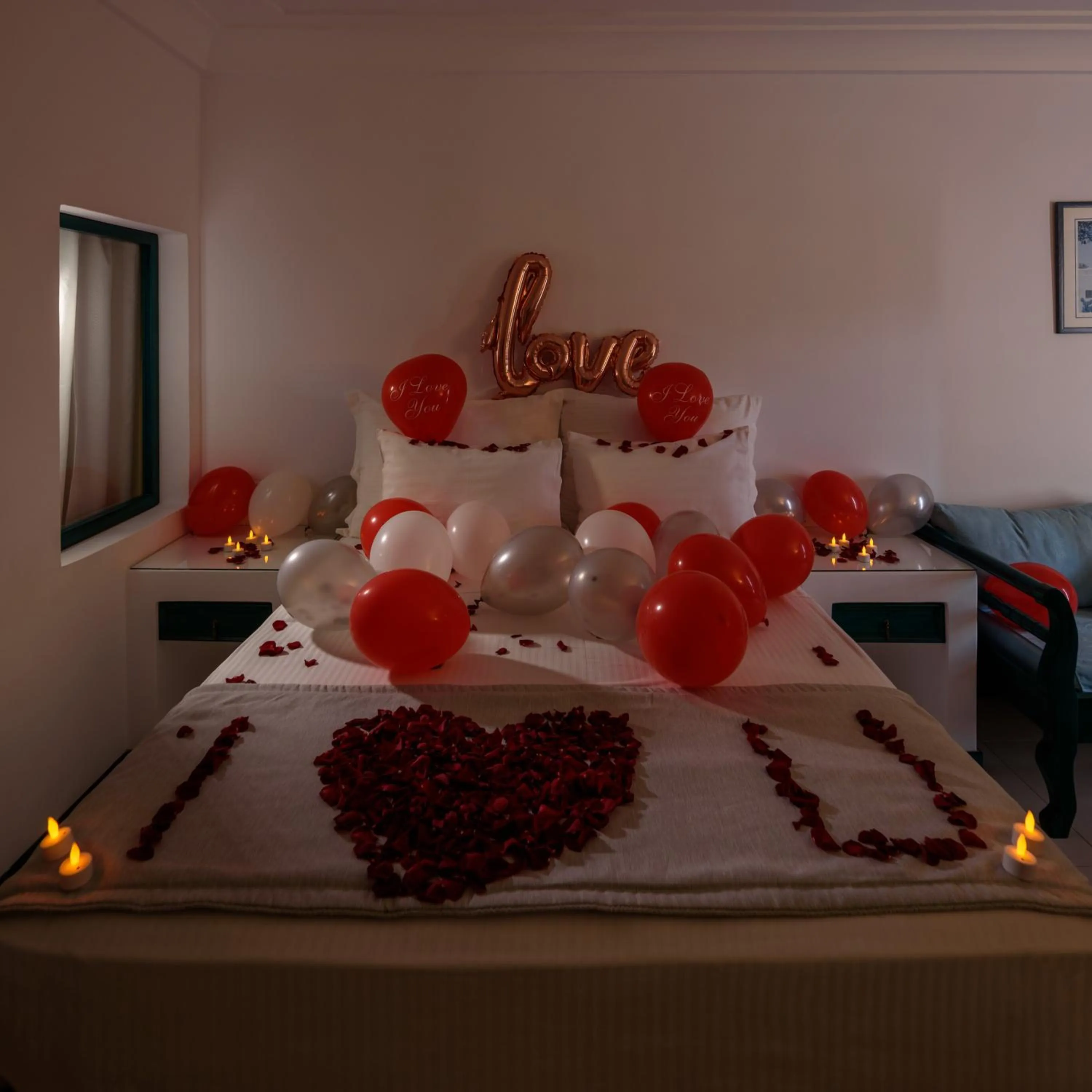 Decorative detail, Bed in Veggera Beach Hotel