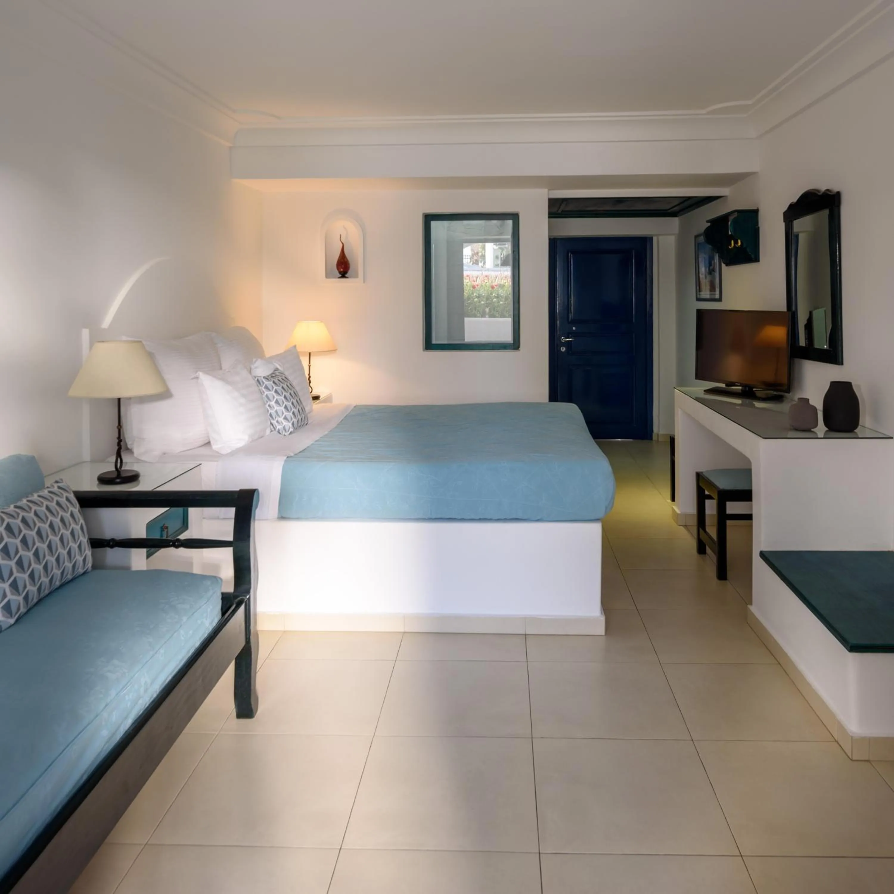 Photo of the whole room, Bed in Veggera Beach Hotel