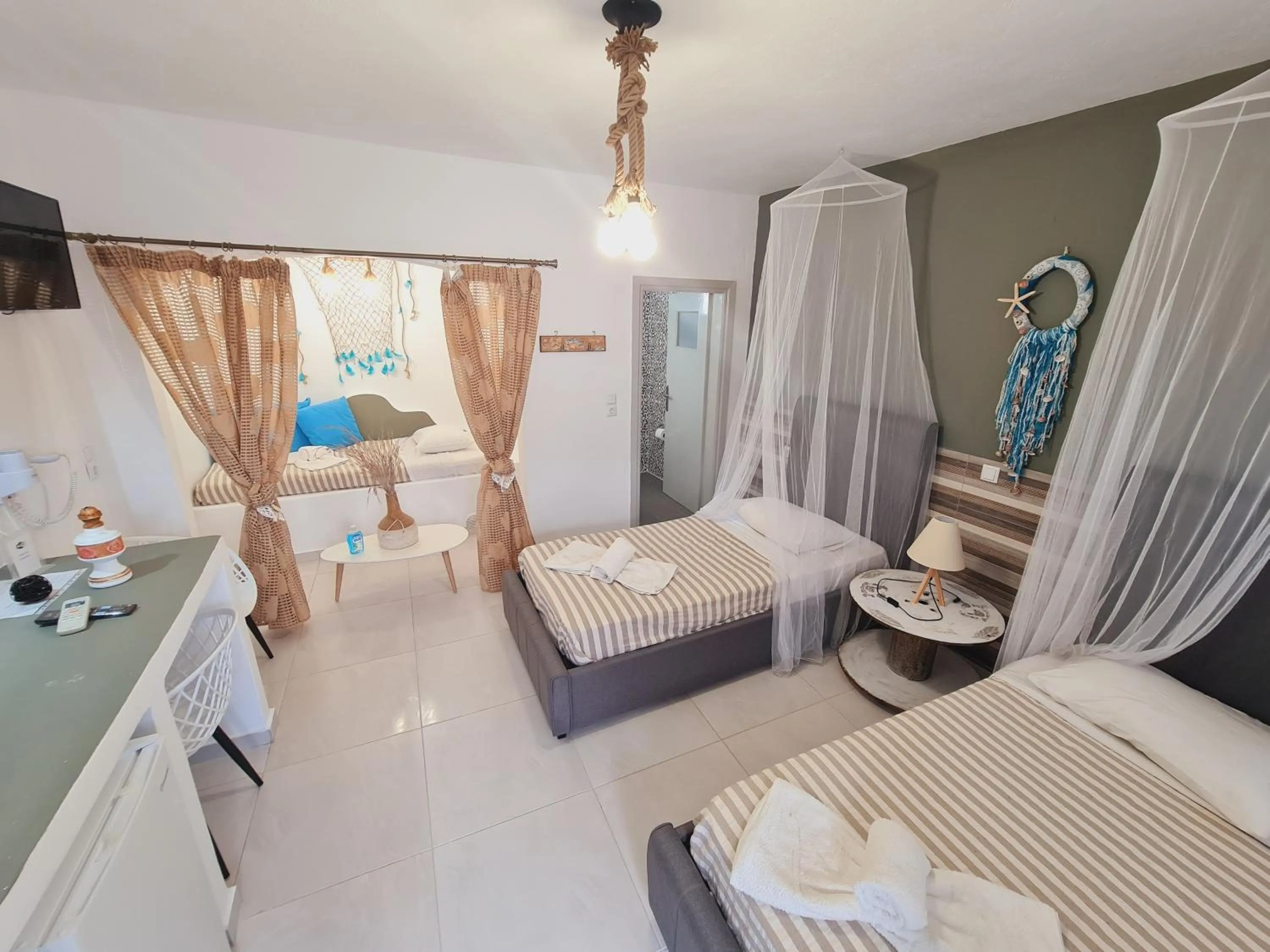 Bed in Villa Anto