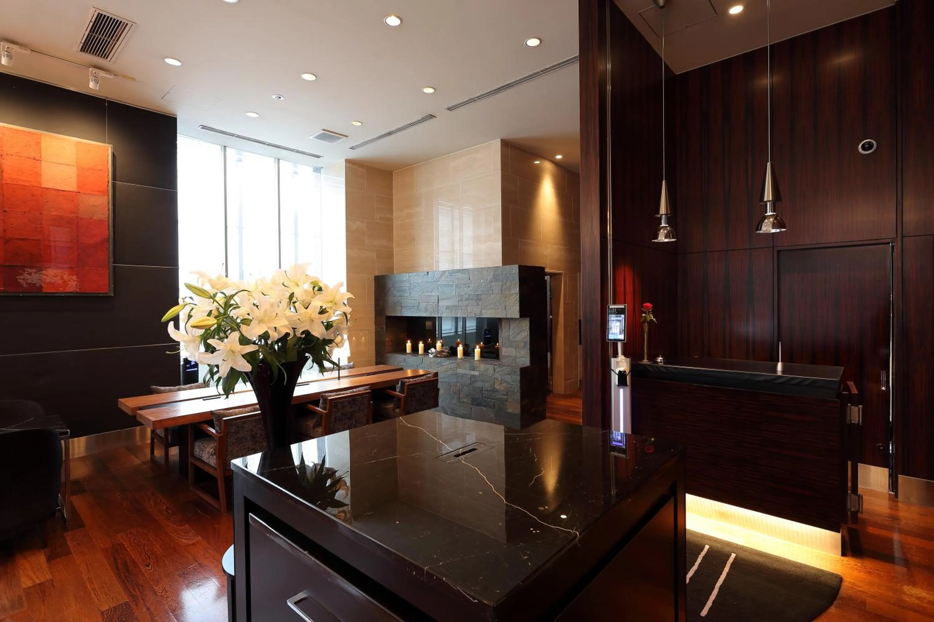 Lobby or reception in Hotel Massimo Mishima