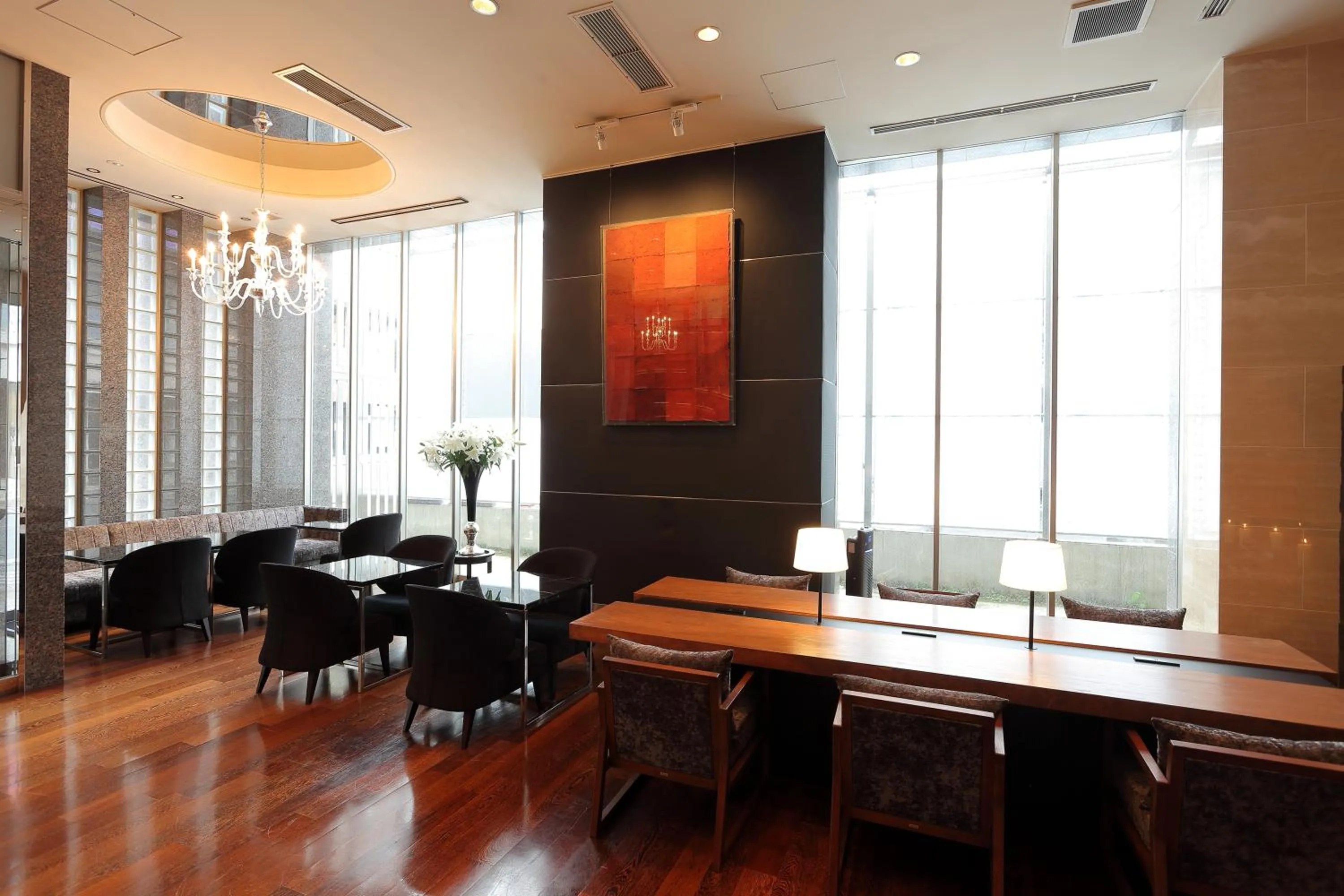Lobby or reception in Hotel Massimo Mishima