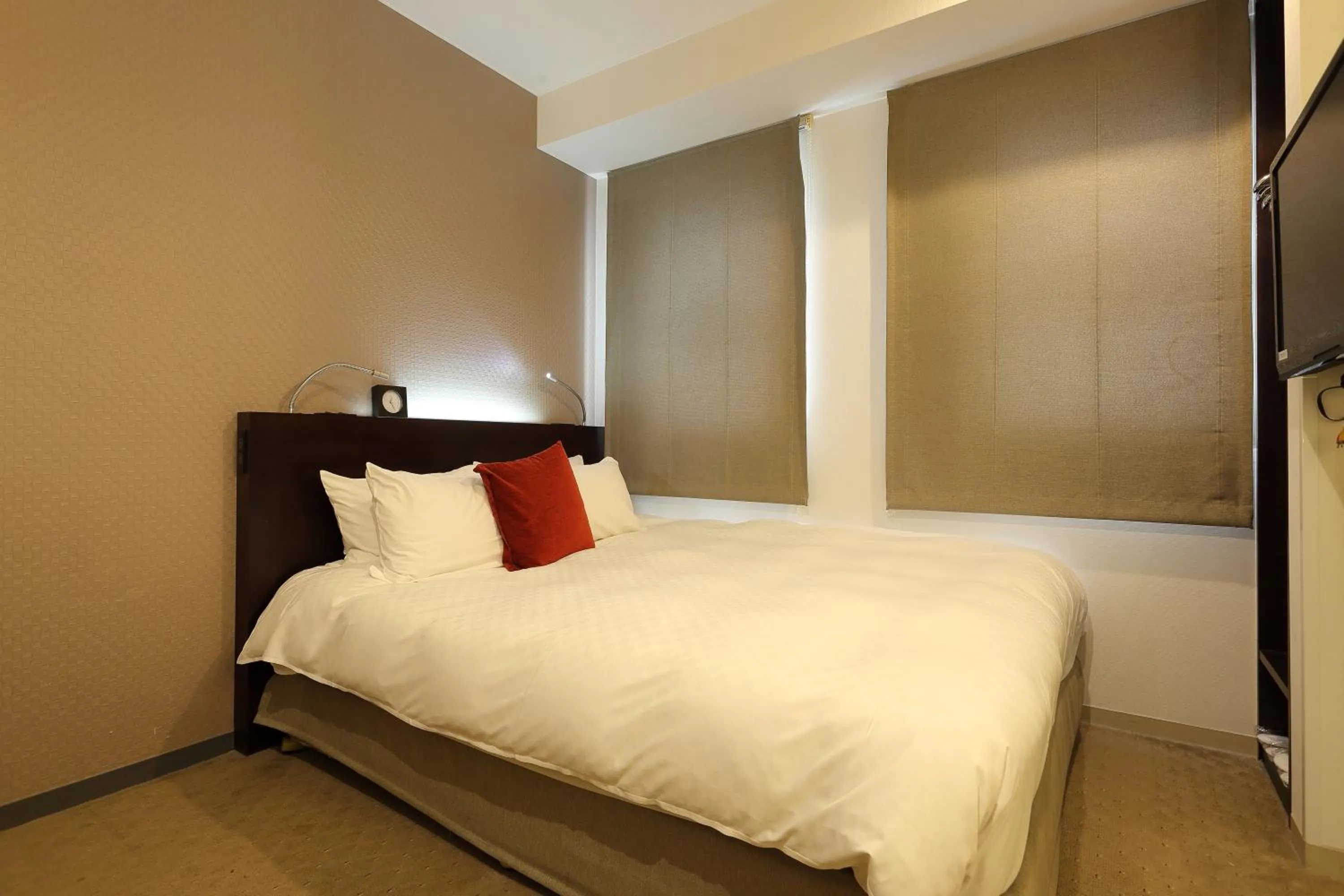 Bed in Hotel Massimo Mishima