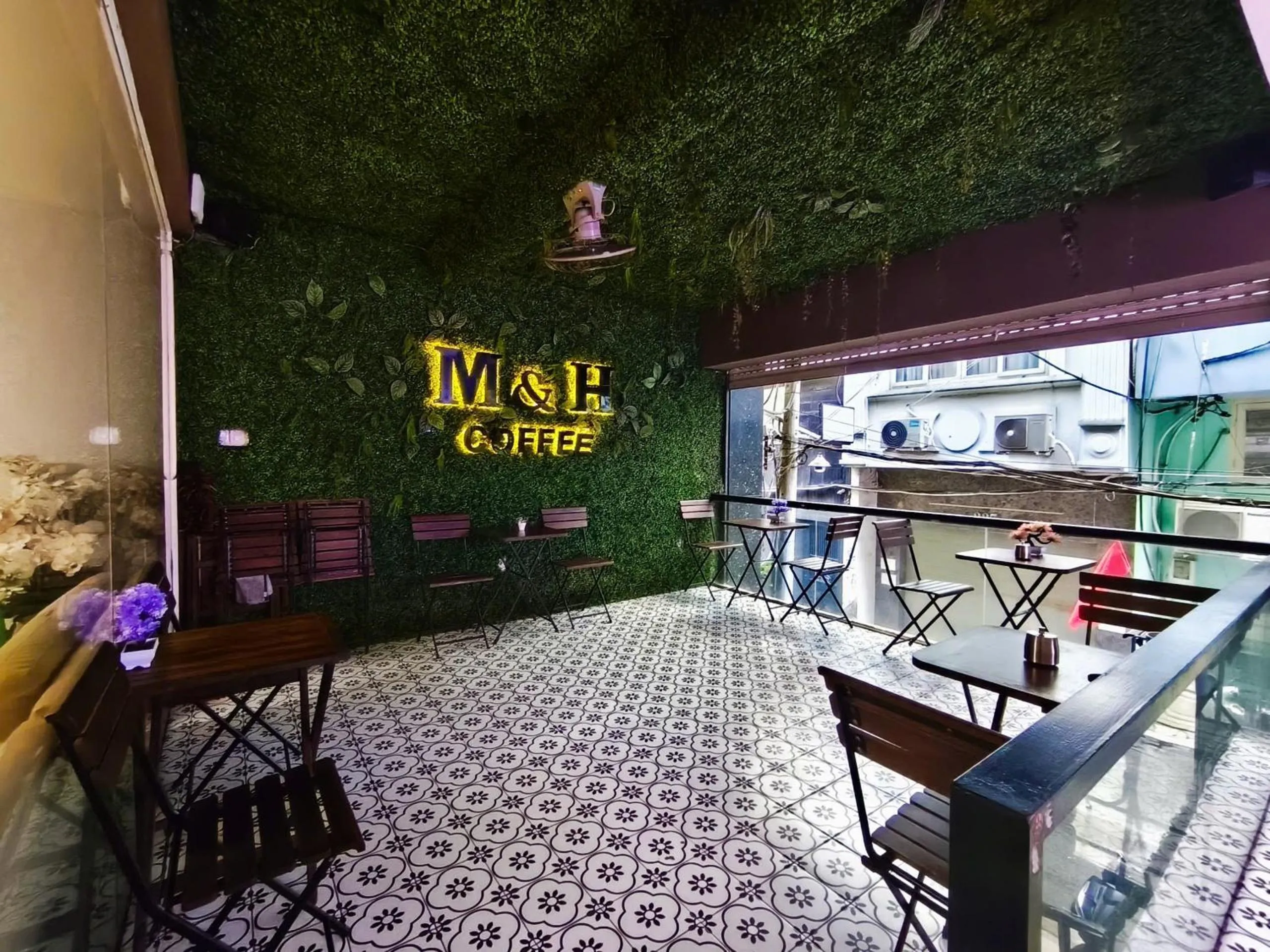 On site in M&H Hotel