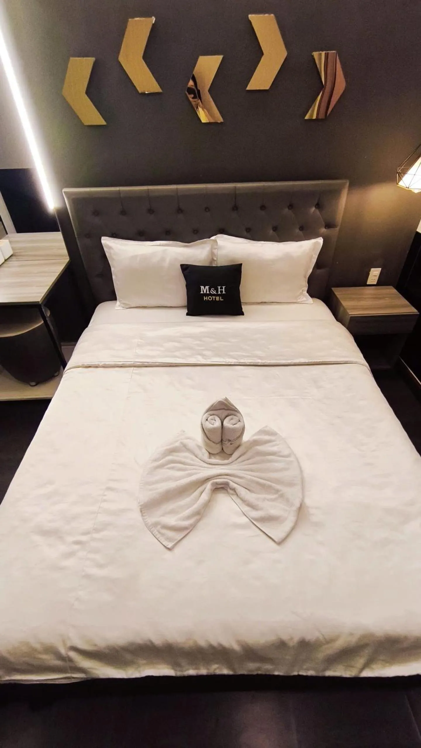 Bed in M&H Hotel