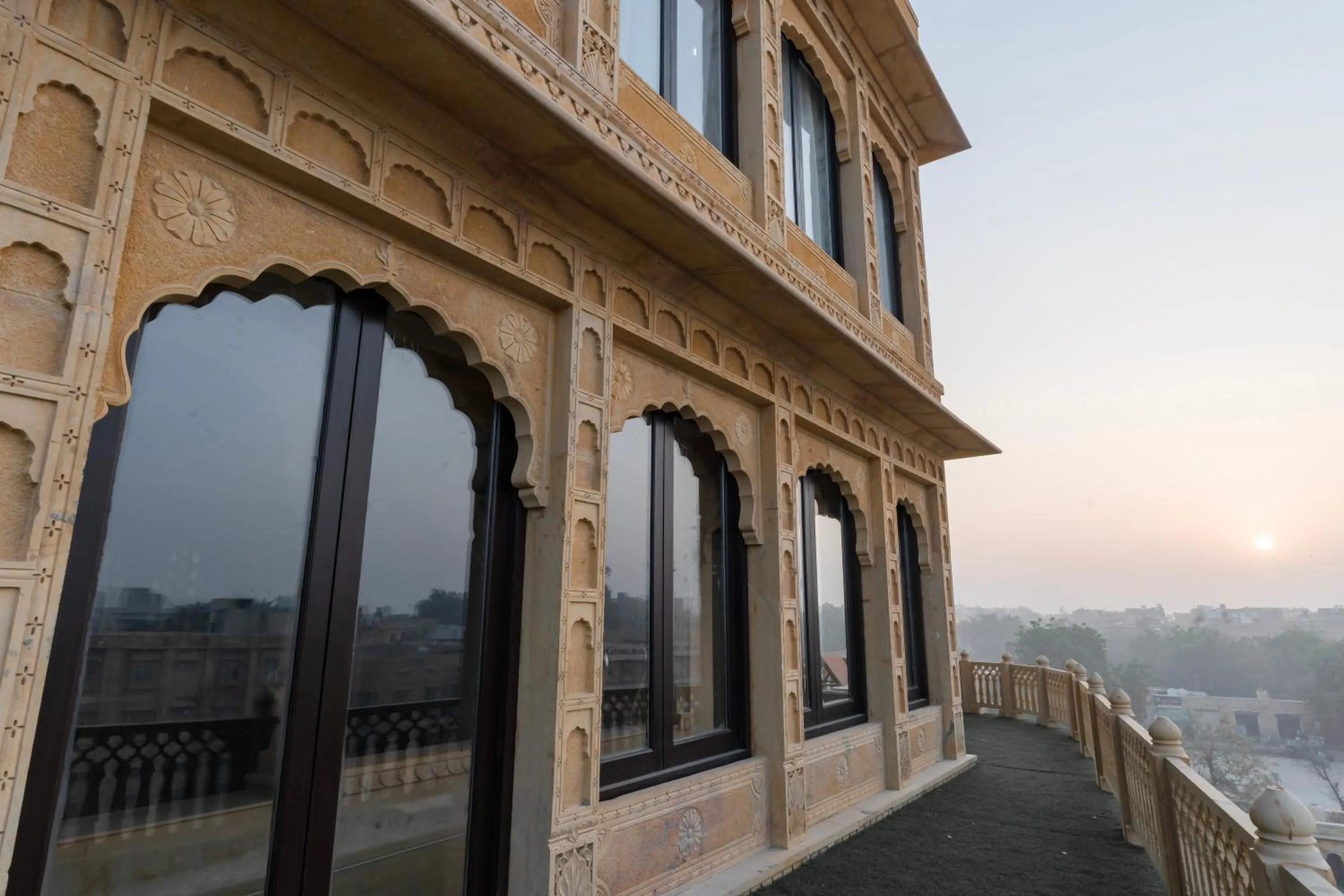 City view in Hotel Durjay Garh