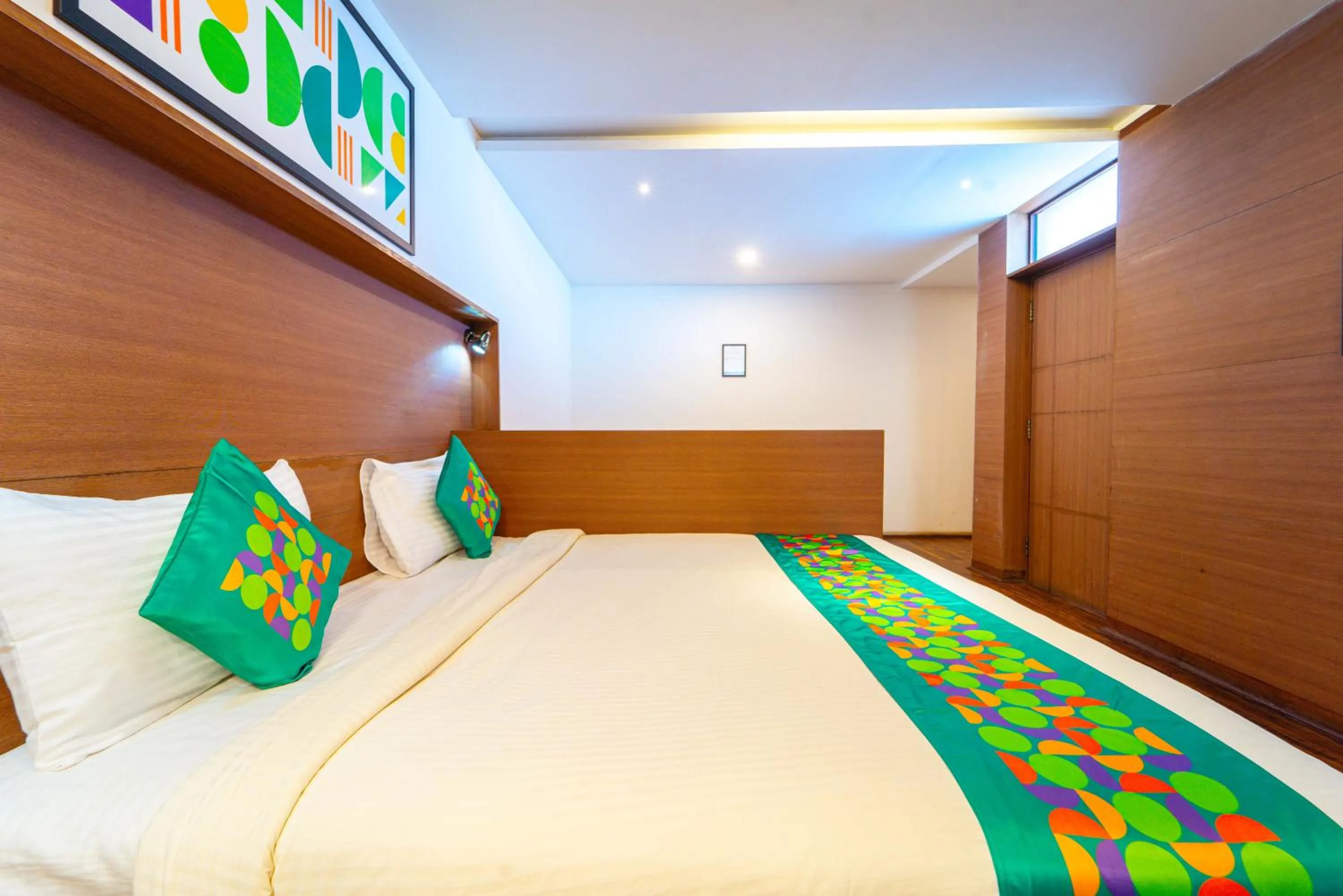 Bedroom, Bed in Treebo Tranquil Heights With Scenic View