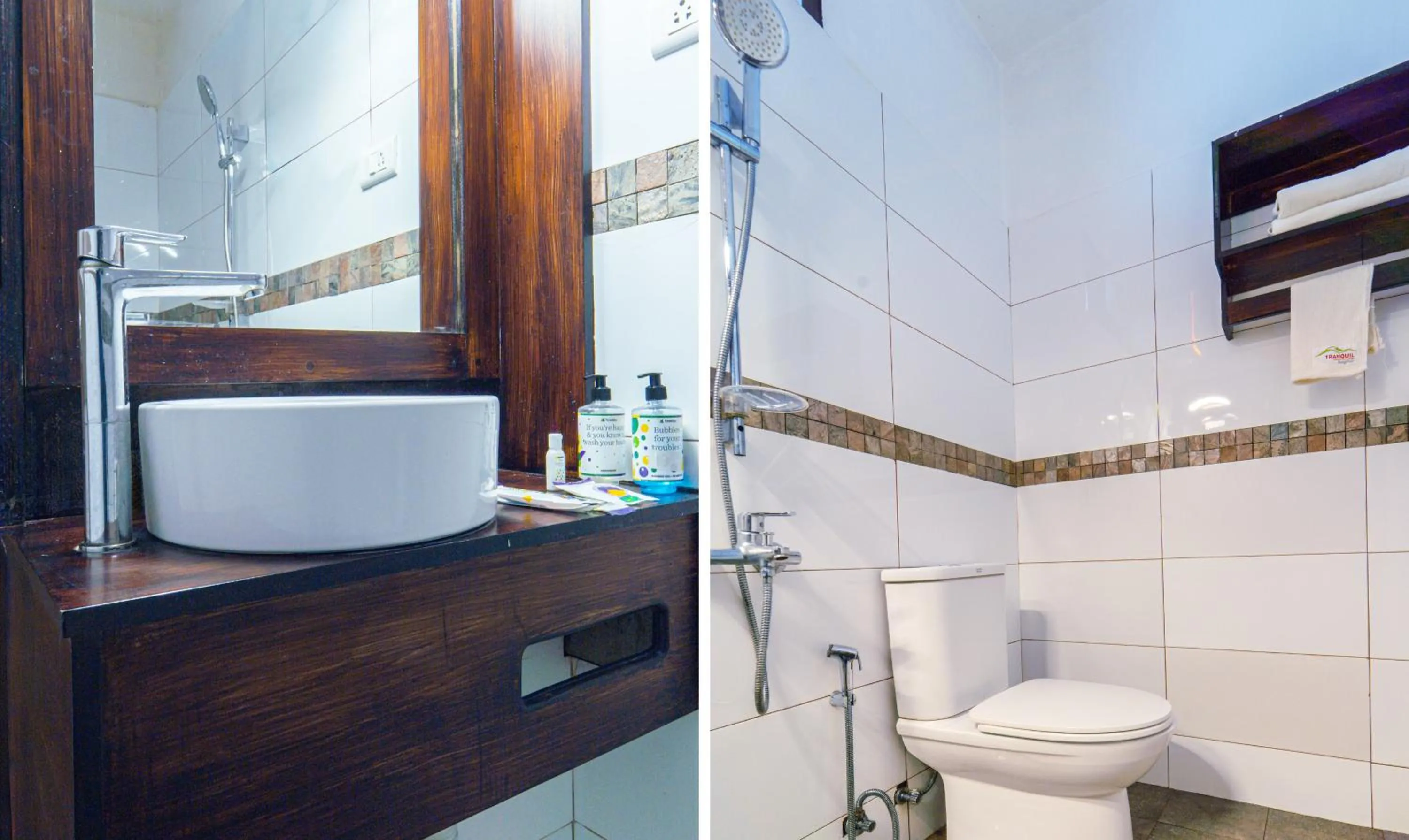 Bathroom in Treebo Tranquil Heights With Scenic View