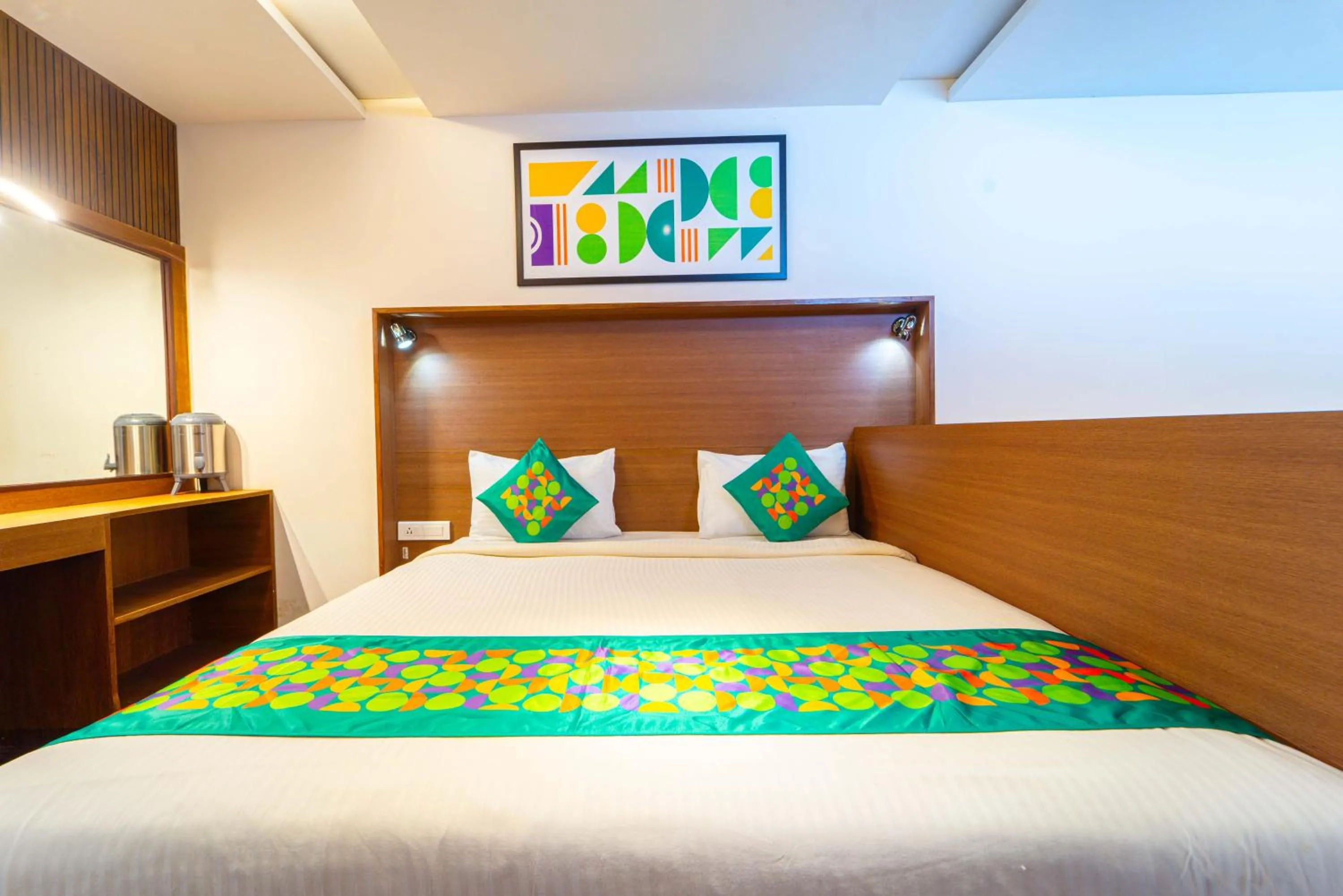 Bedroom, Bed in Treebo Tranquil Heights With Scenic View