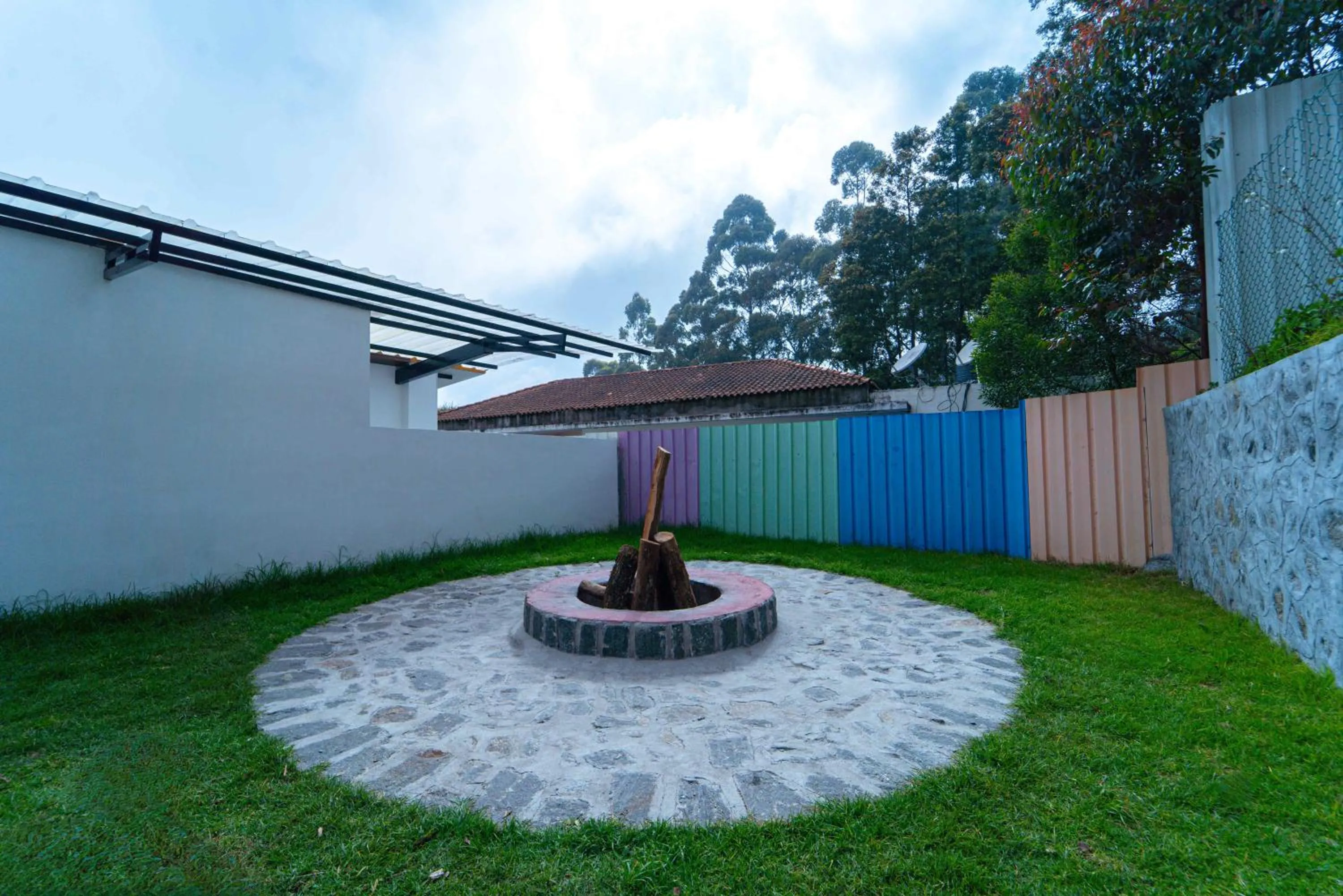 fireplace in Treebo Tranquil Heights With Scenic View