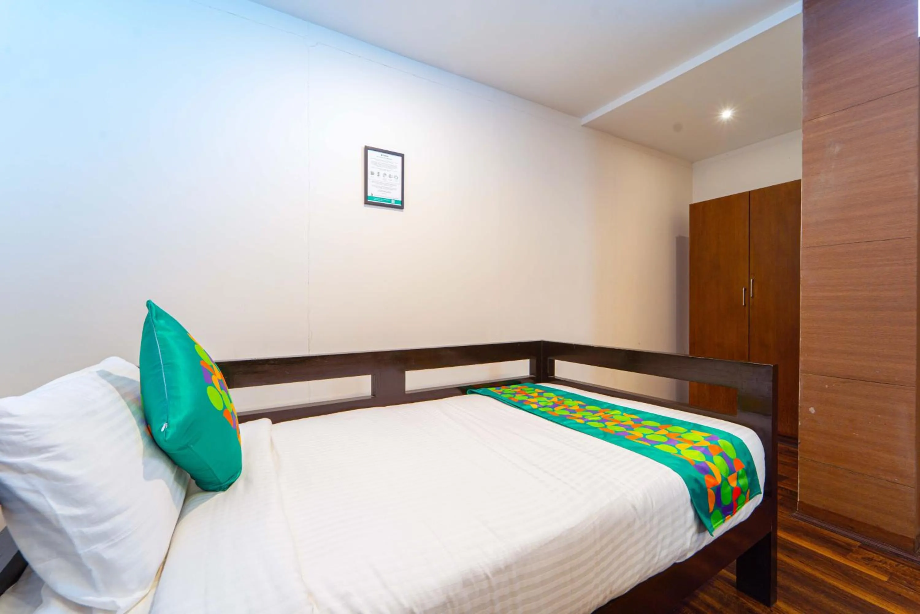 Bedroom, Bed in Treebo Tranquil Heights With Scenic View