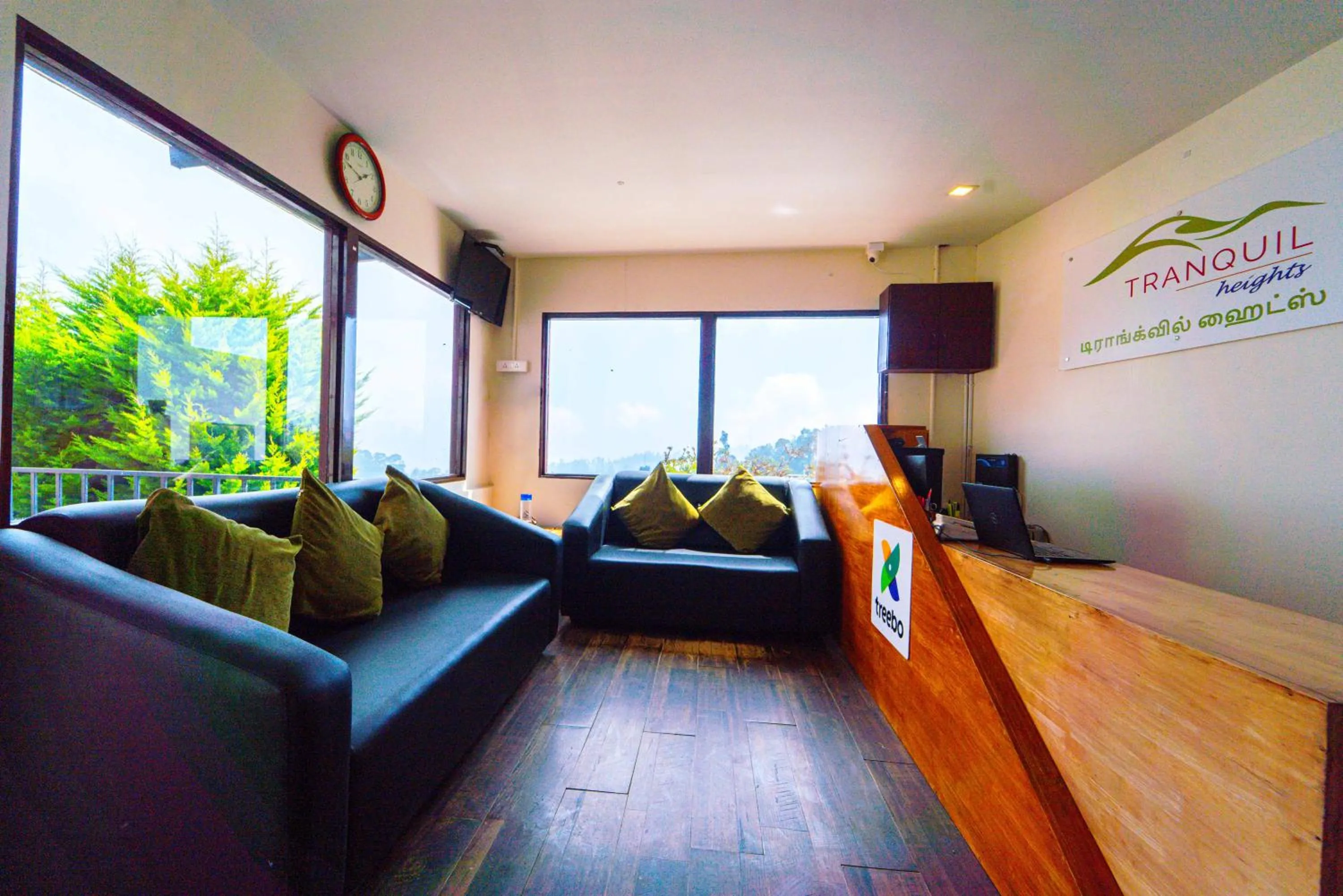 Seating area in Treebo Tranquil Heights With Scenic View
