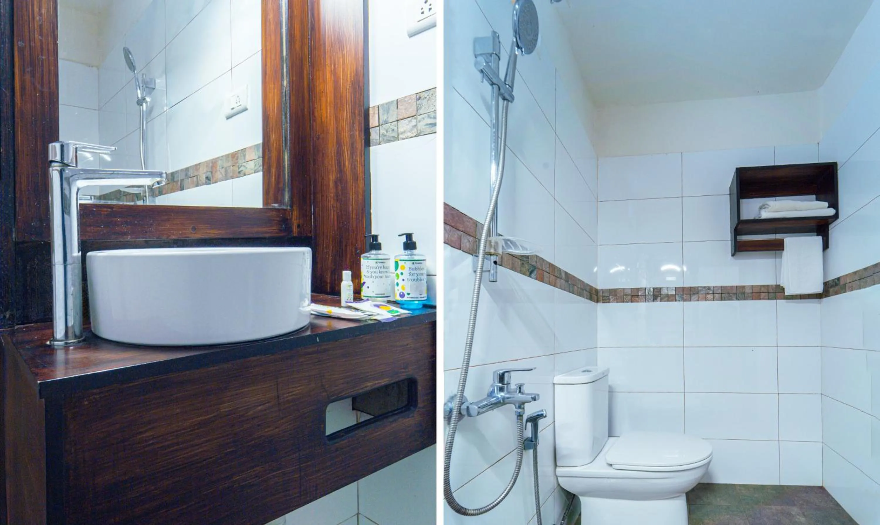 Bathroom in Treebo Tranquil Heights With Scenic View