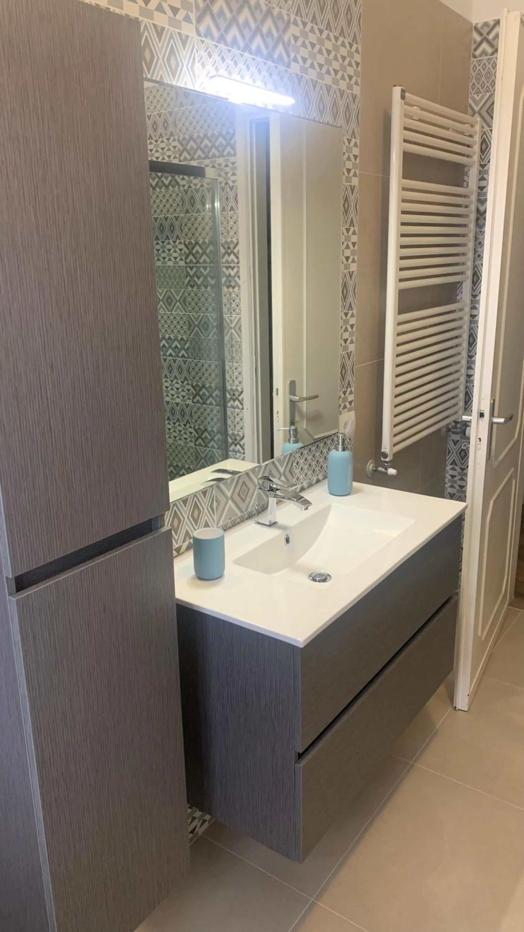 Bathroom in B&B La Grola