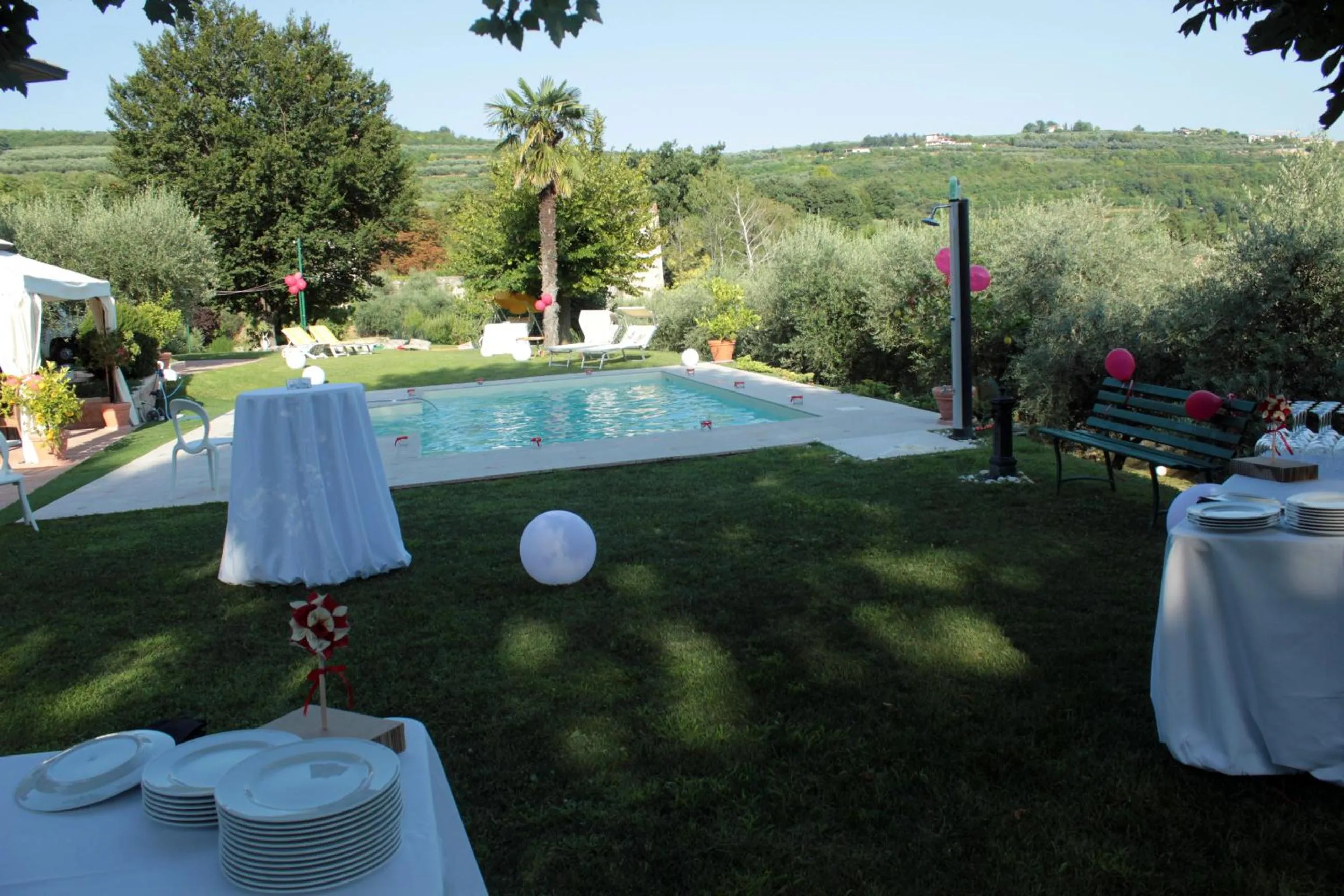 Garden in B&B La Grola