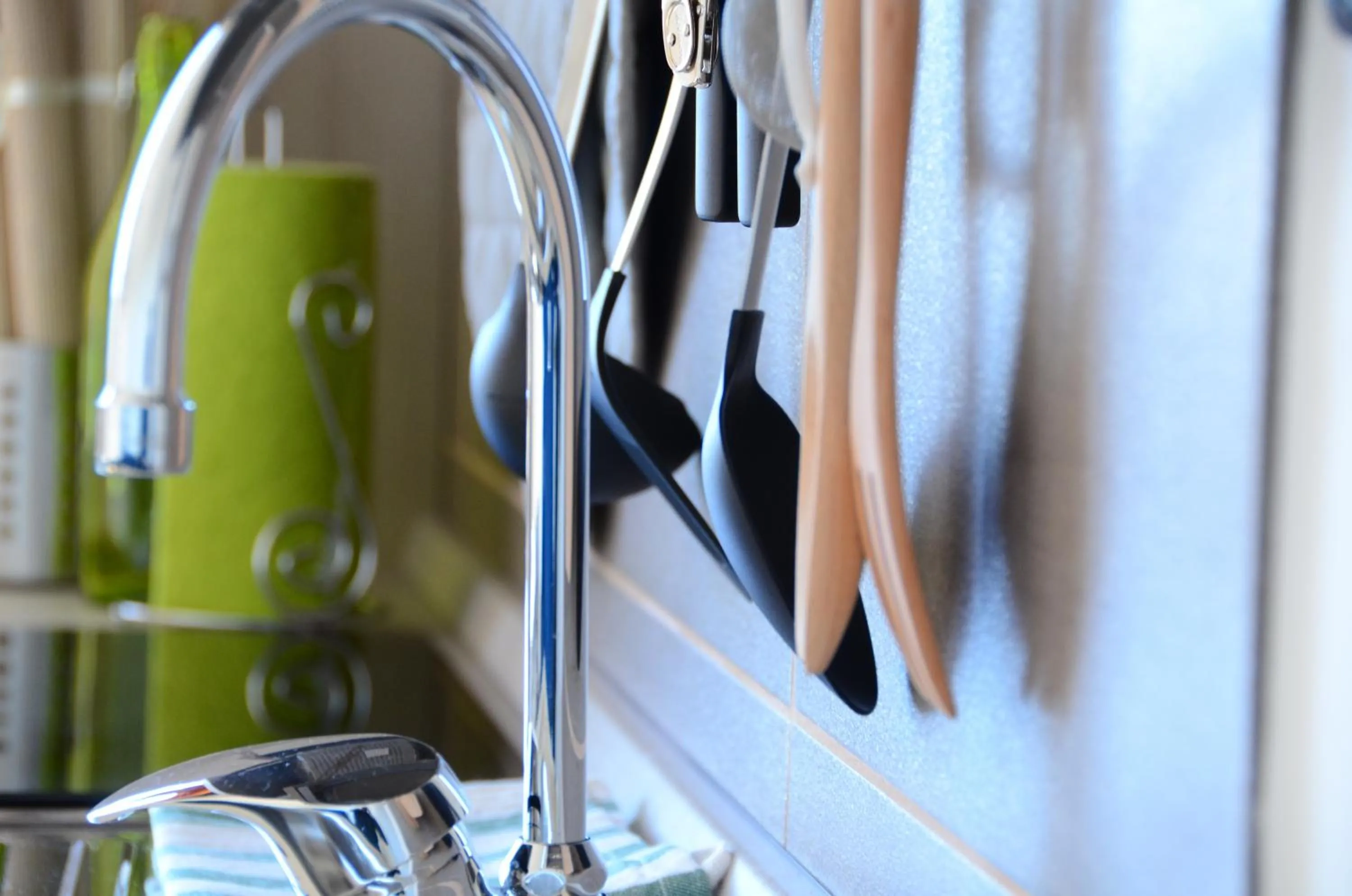 Kitchen or kitchenette in B&B La Grola