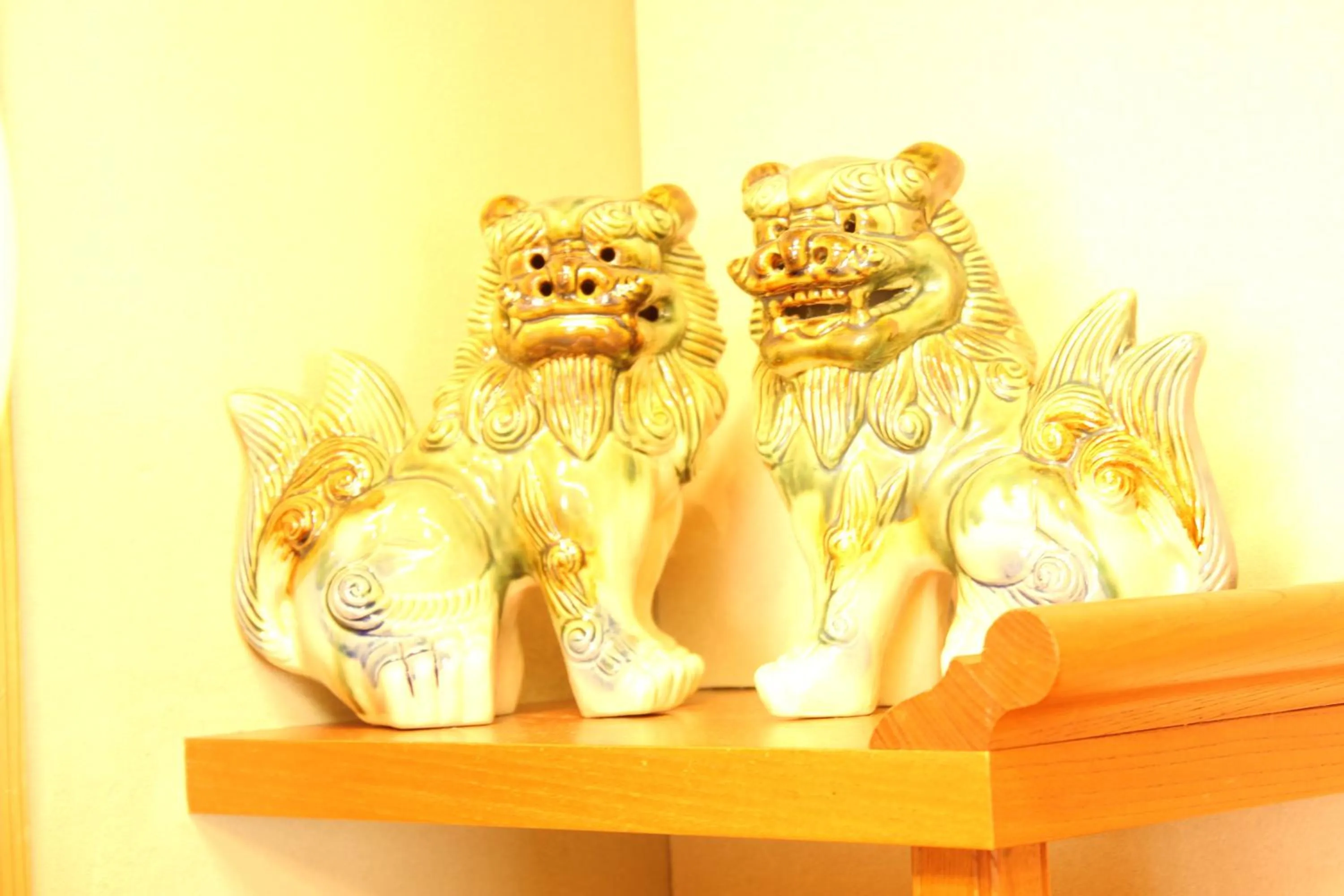 Decorative detail in Okinawa Minshuku Kariyushi