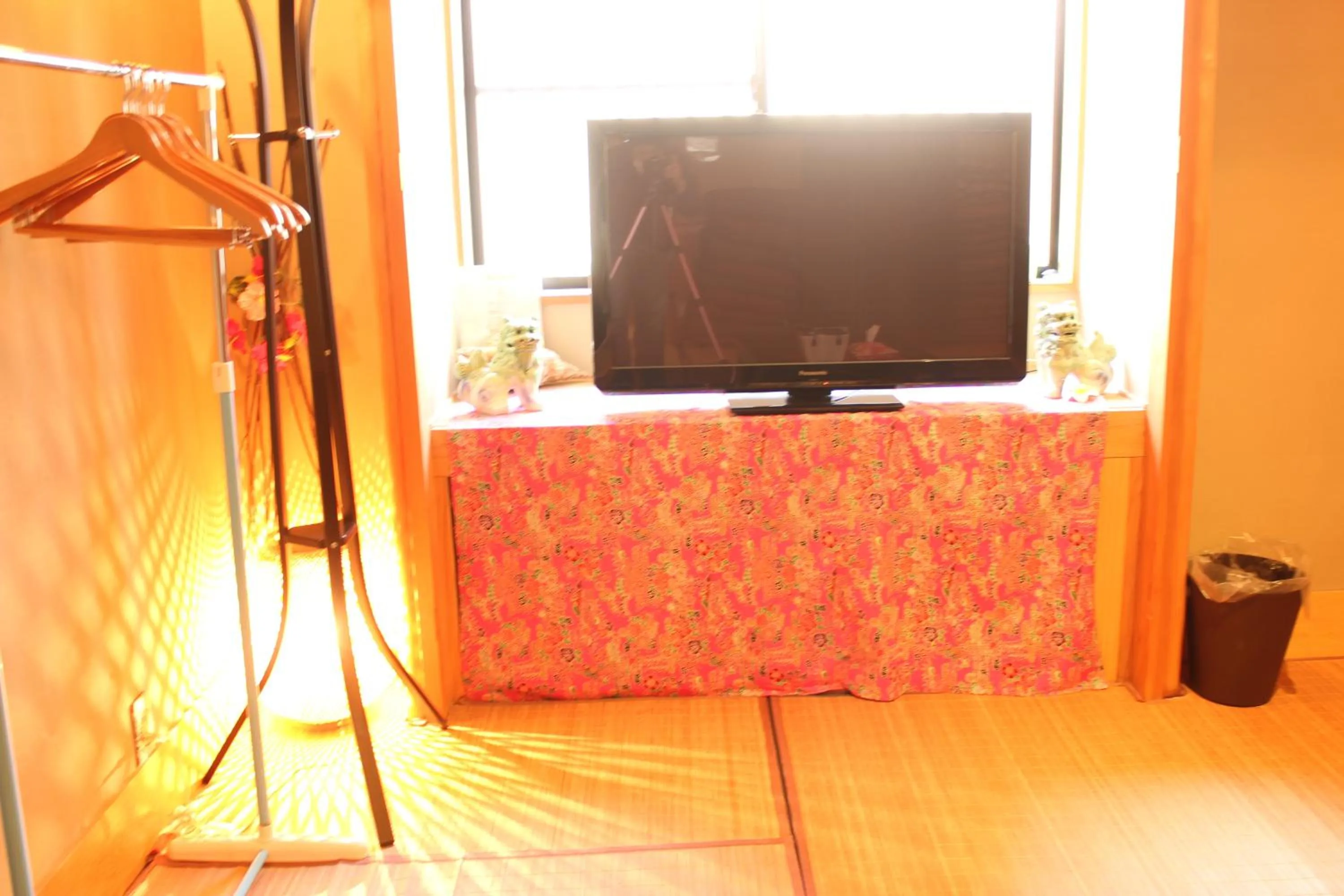 Decorative detail in Okinawa Minshuku Kariyushi