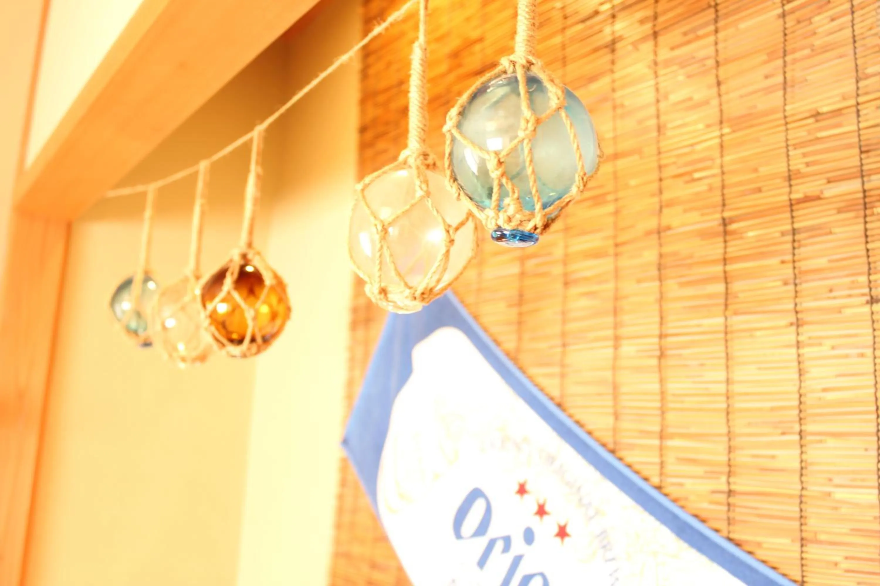 Decorative detail in Okinawa Minshuku Kariyushi