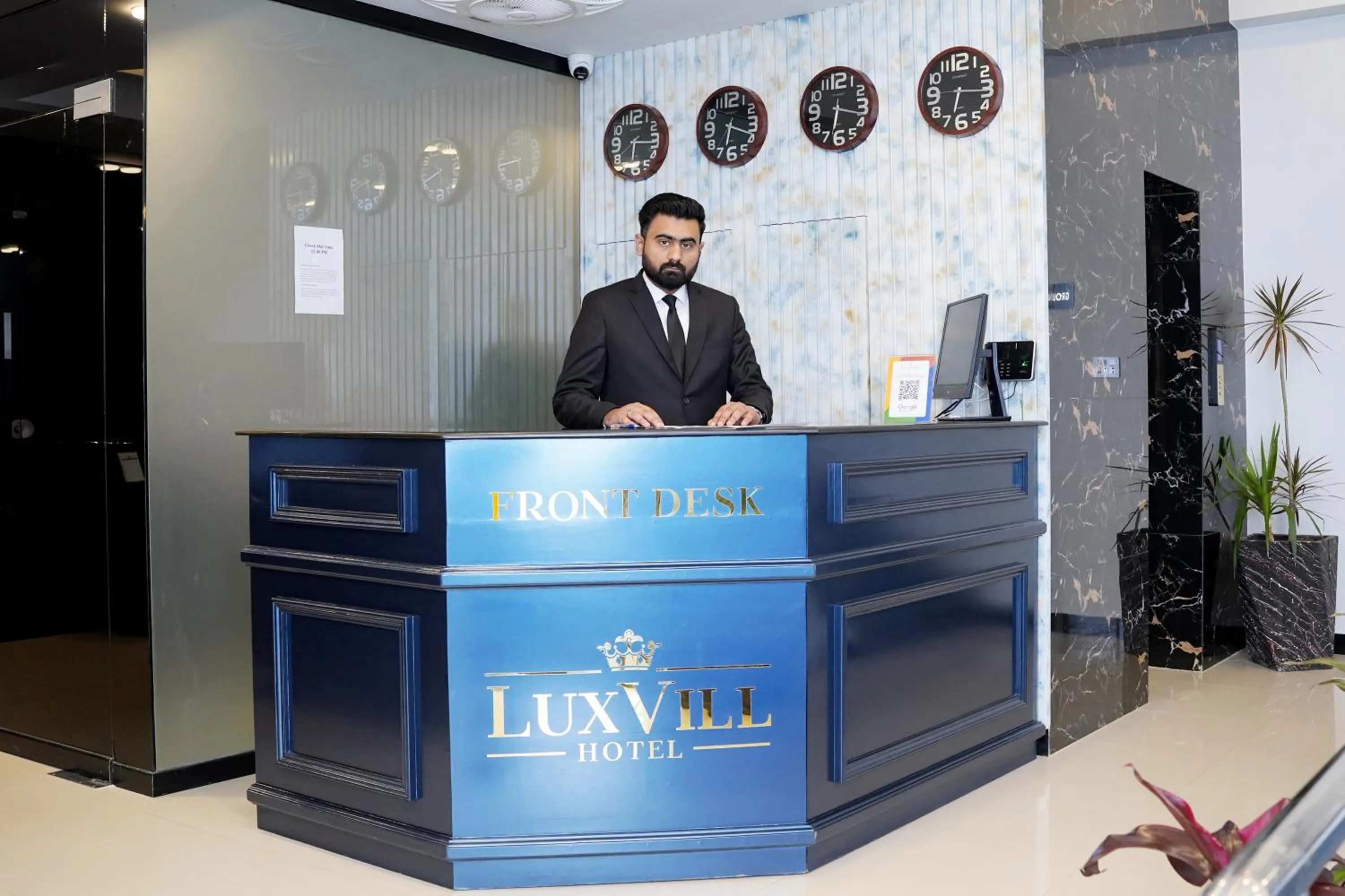 Lobby or reception in Luxvill Hotel
