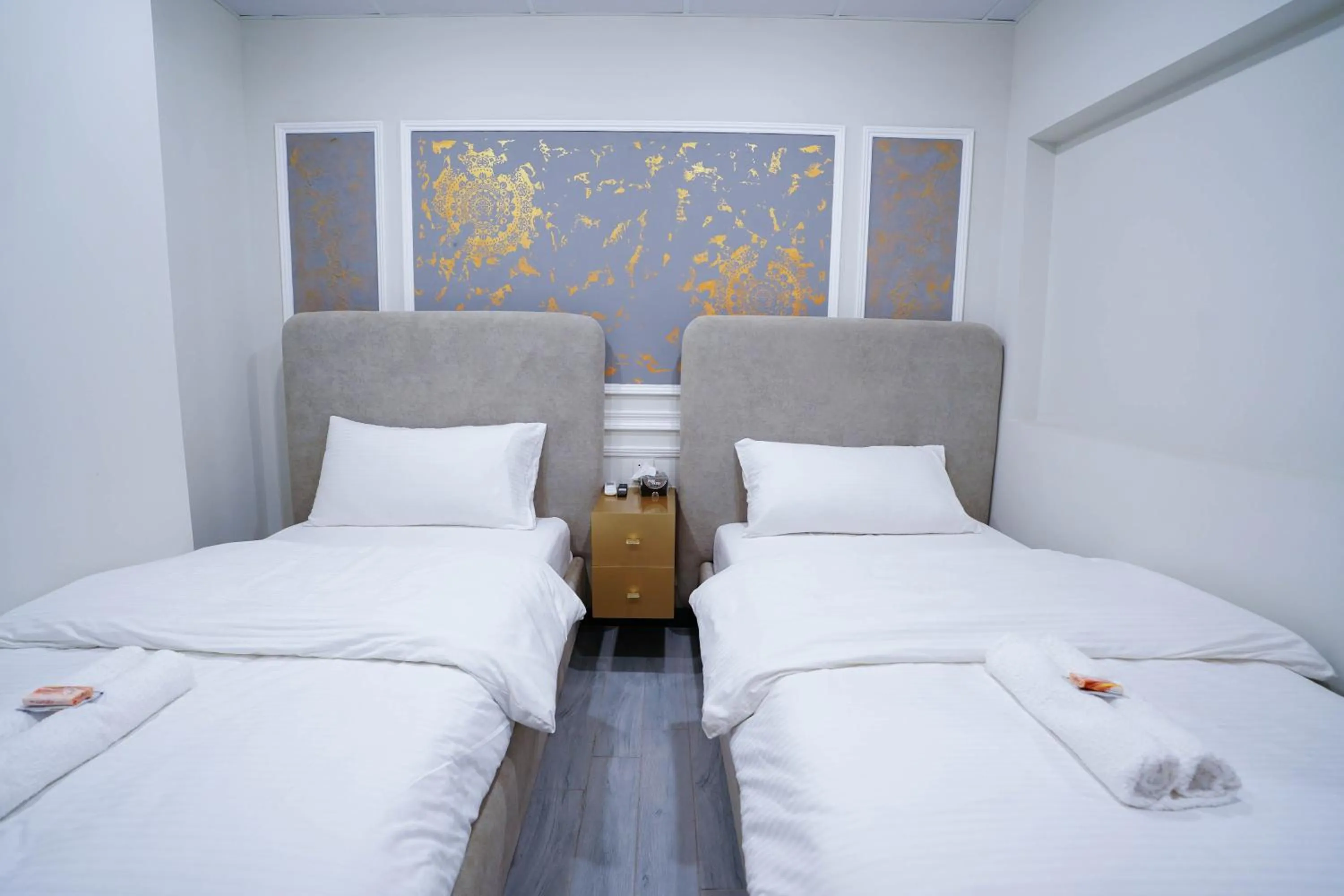 Bed in Luxvill Hotel