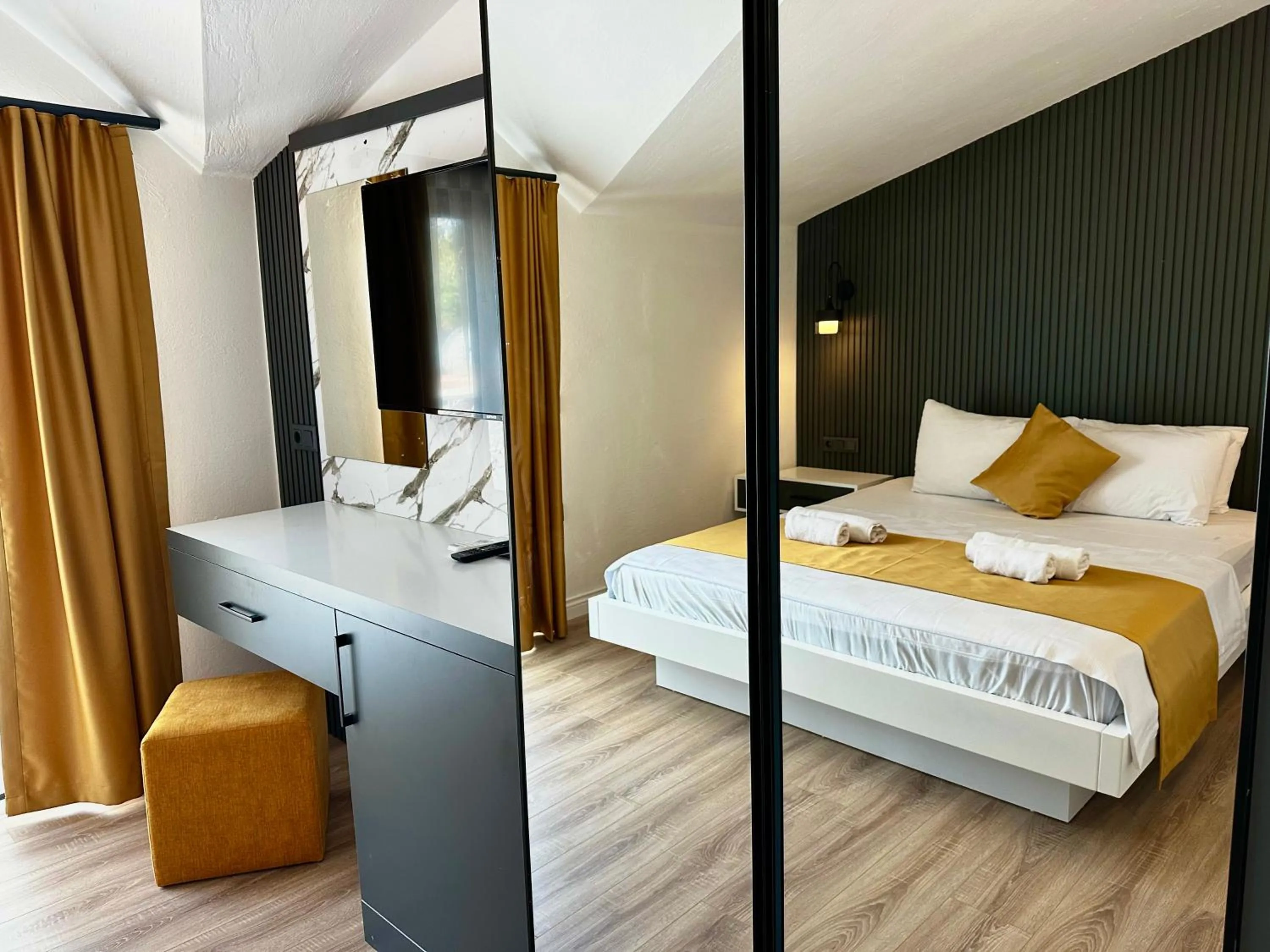 Bed in Bossa Nova Apart Hotel