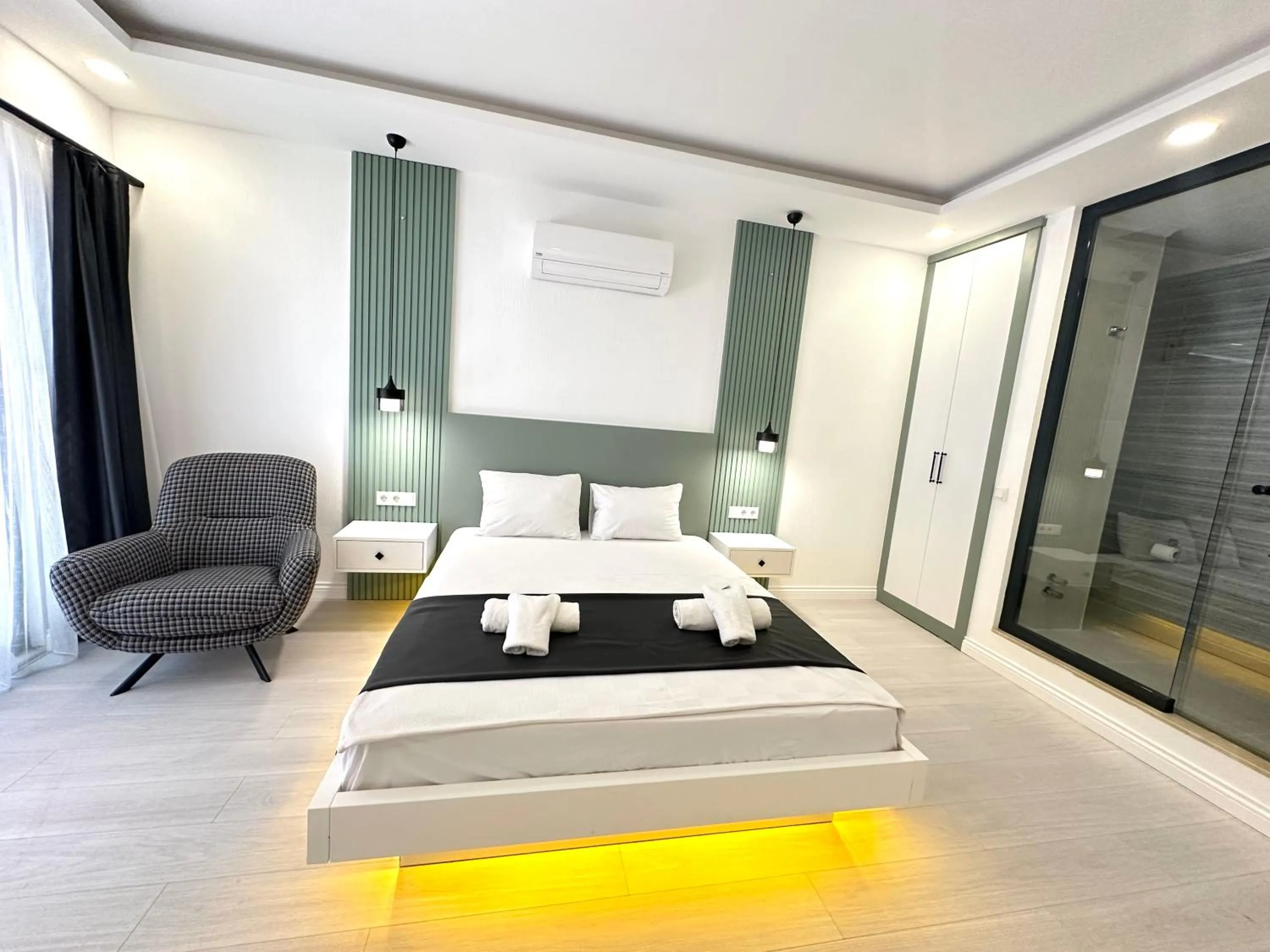 Bedroom, Bed in Bossa Nova Apart Hotel