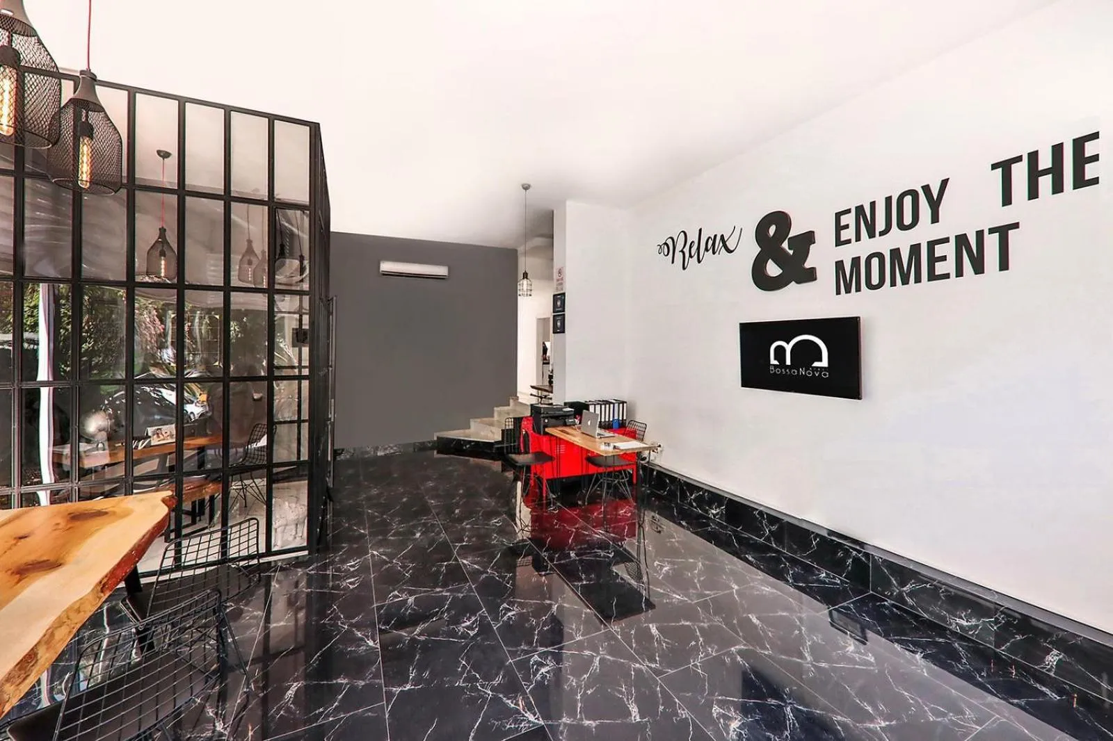 Lobby or reception in Bossa Nova Apart Hotel