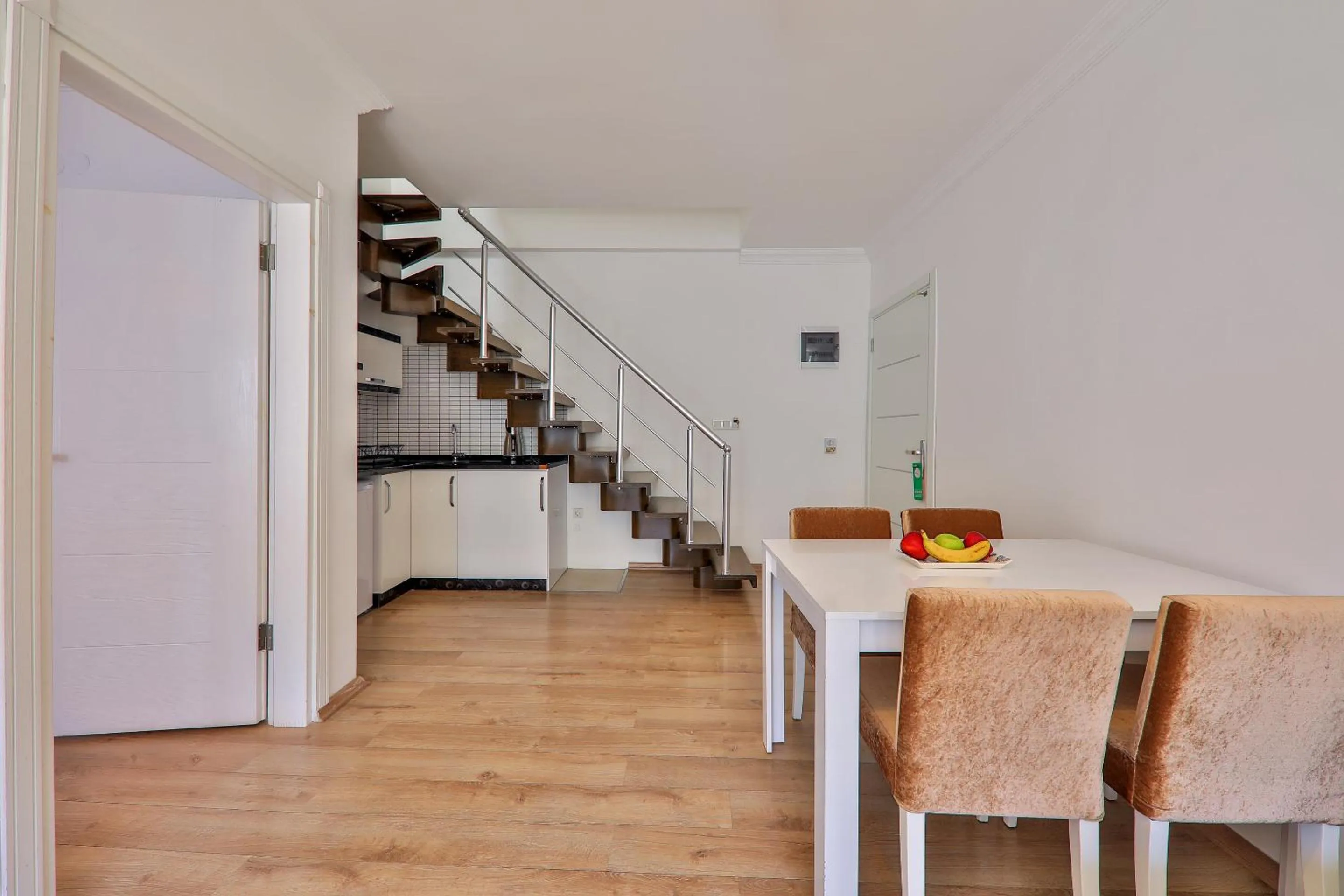 Kitchen or kitchenette in Bossa Nova Apart Hotel