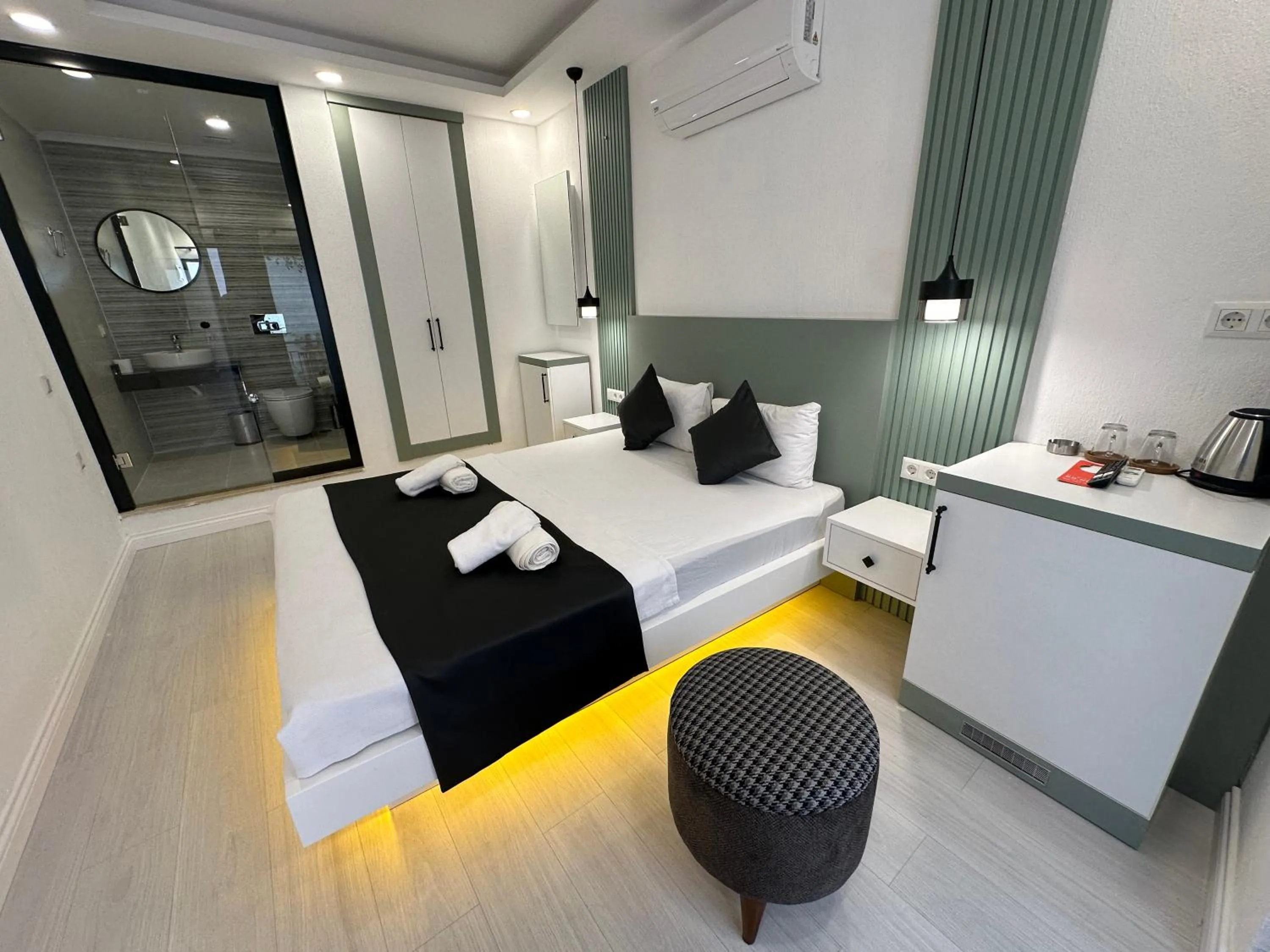 Bed in Bossa Nova Apart Hotel