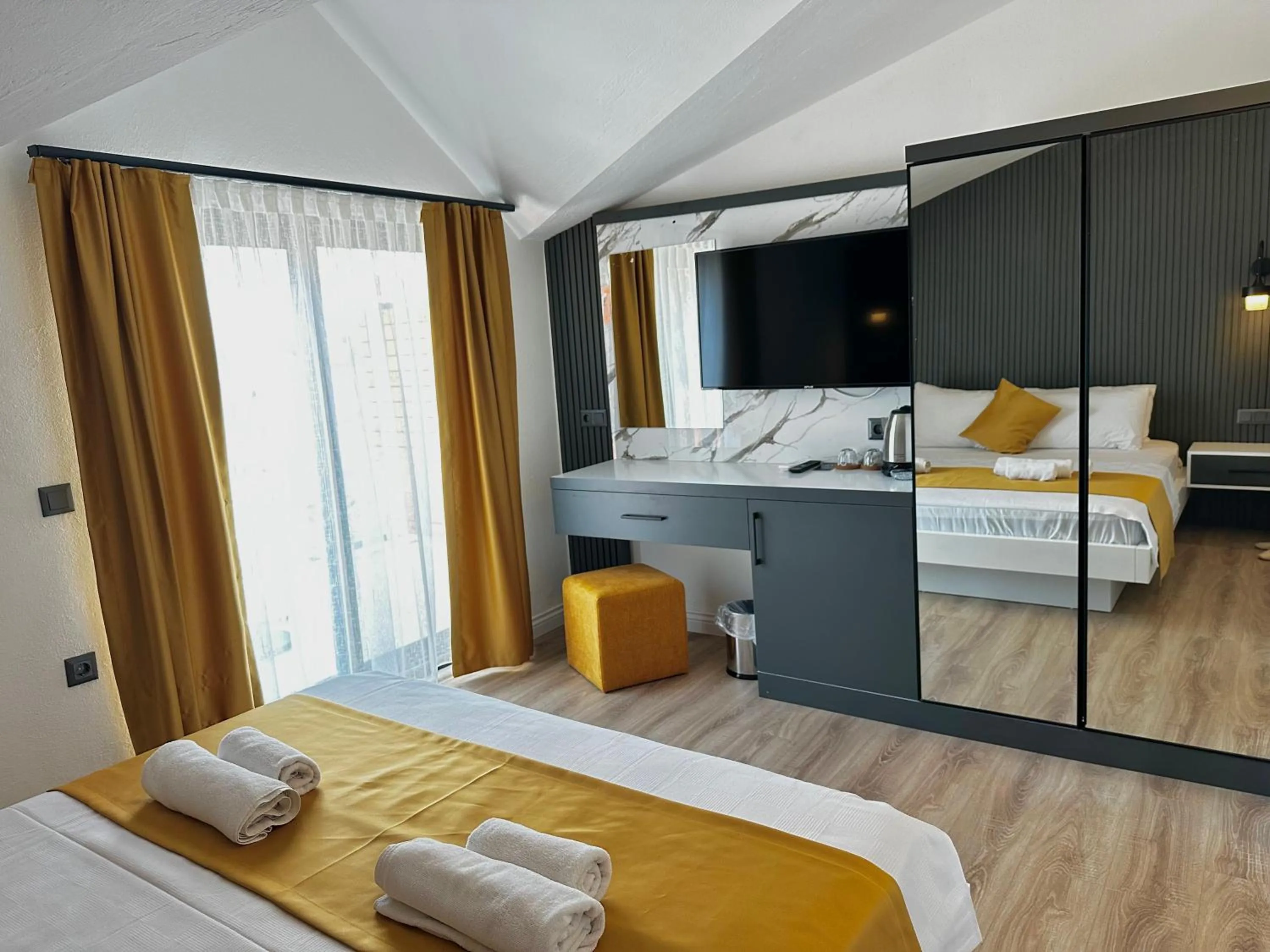 Bed in Bossa Nova Apart Hotel