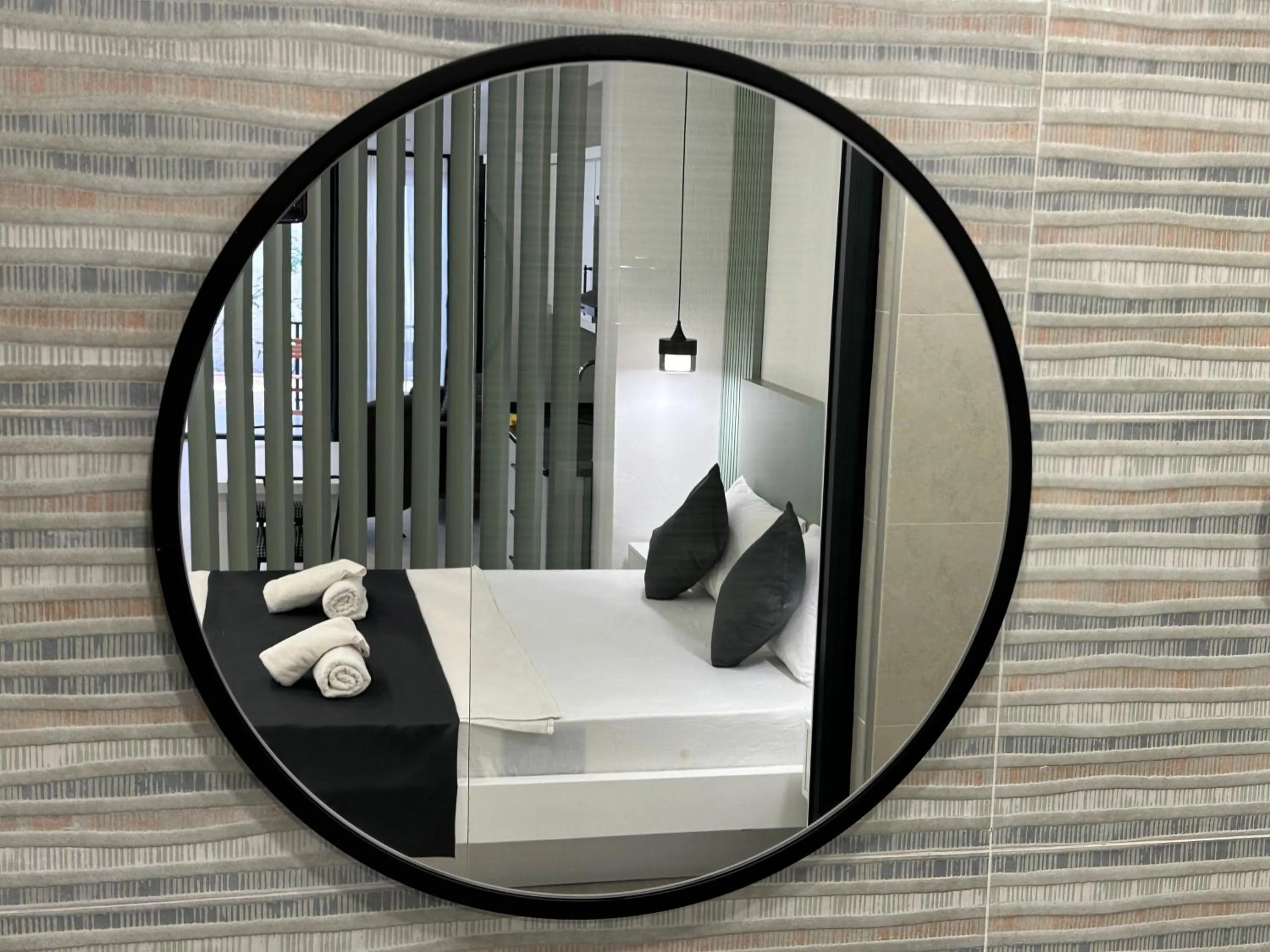 Bed in Bossa Nova Apart Hotel